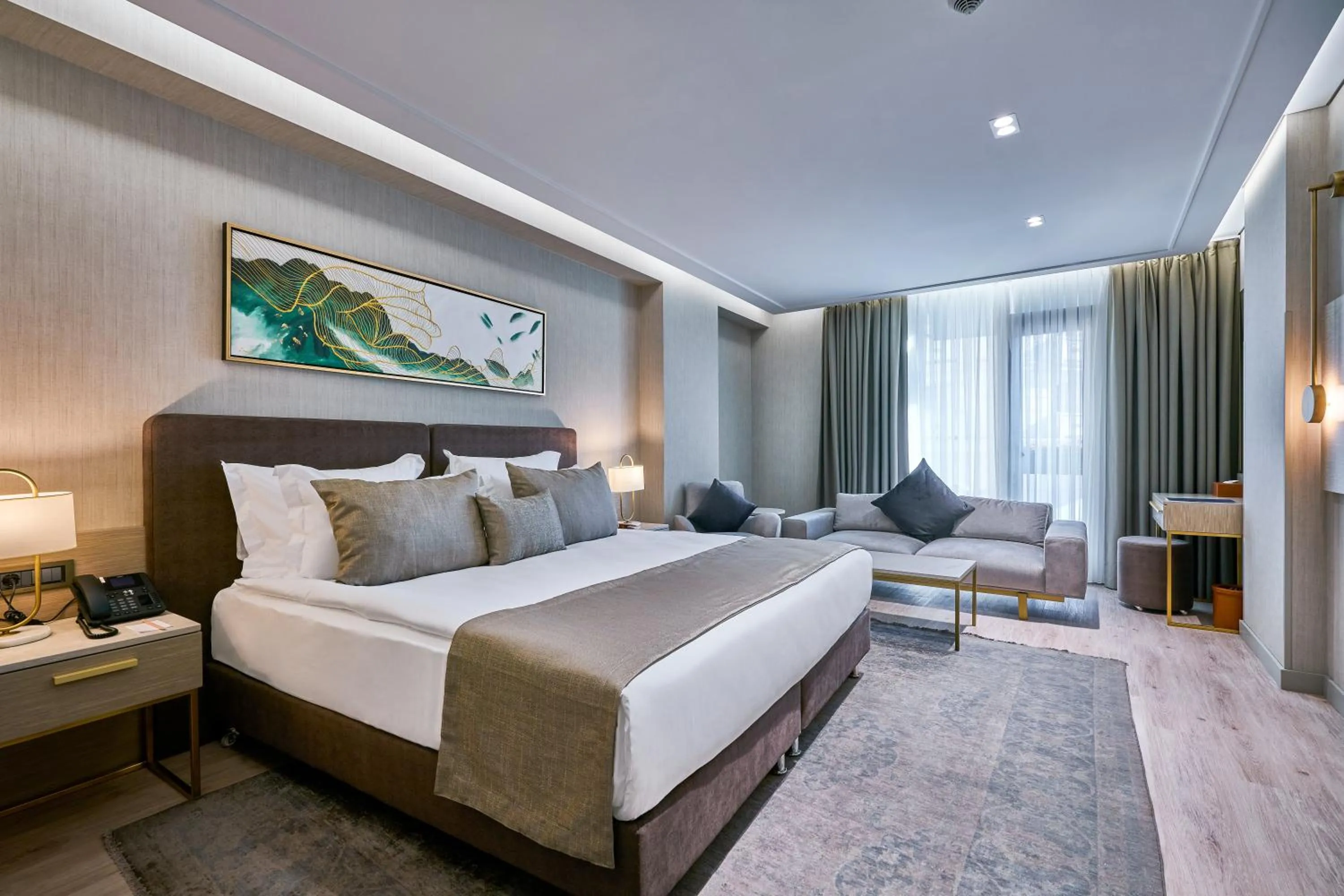 Bed in Rayelin Hotel Istanbul Old City