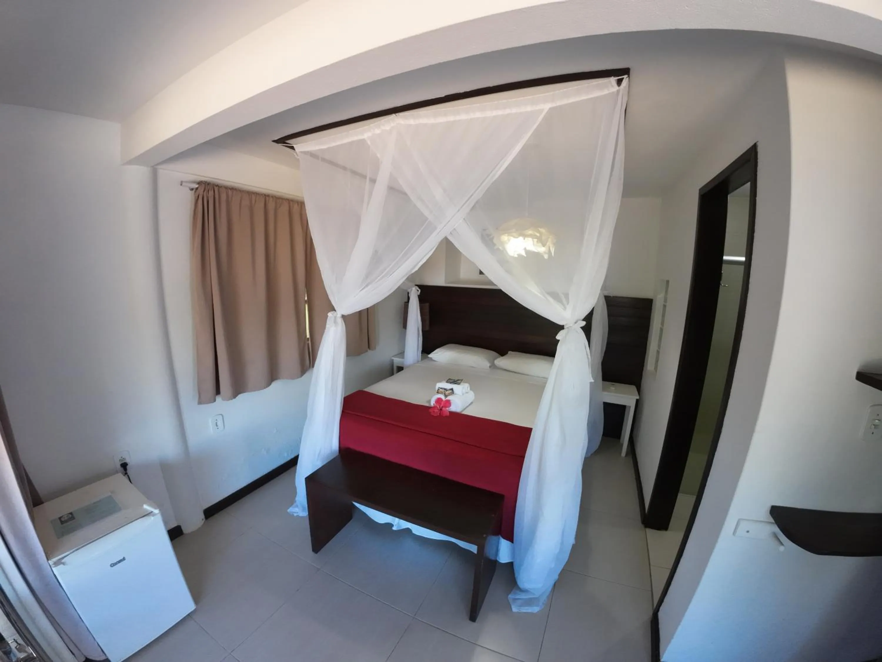 Bed in Pousada Ponta Das Pedras