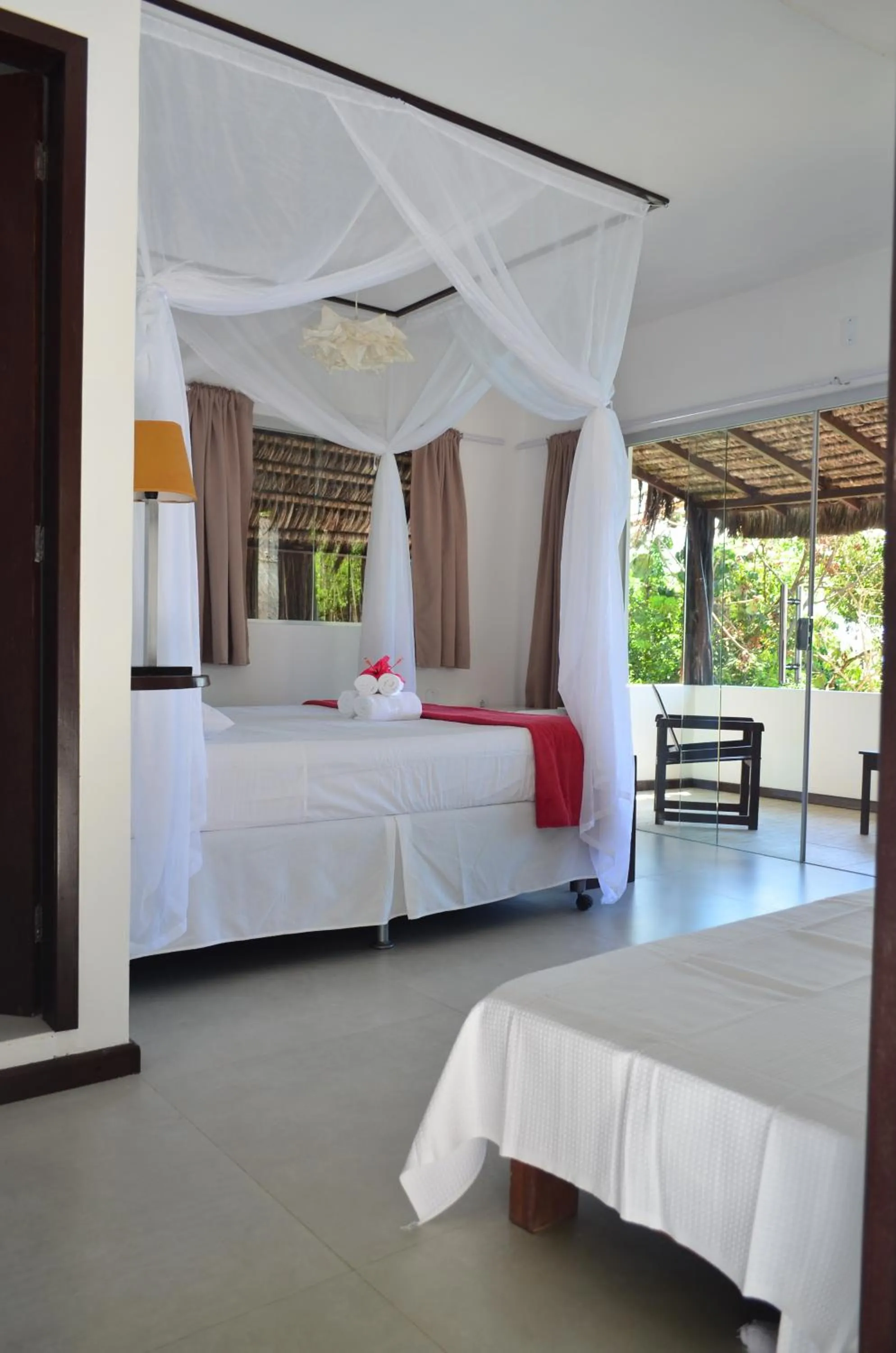 Bed in Pousada Ponta Das Pedras