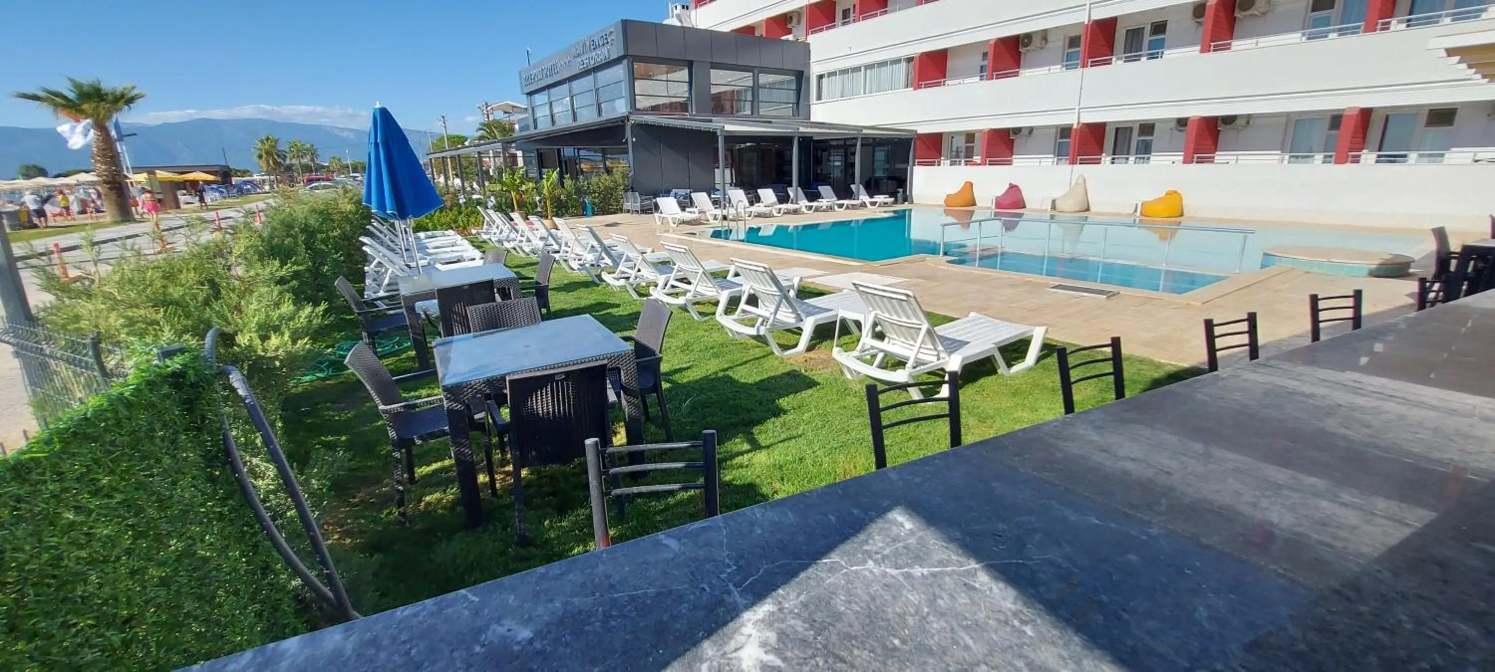 Swimming pool in Blue Port Hotel