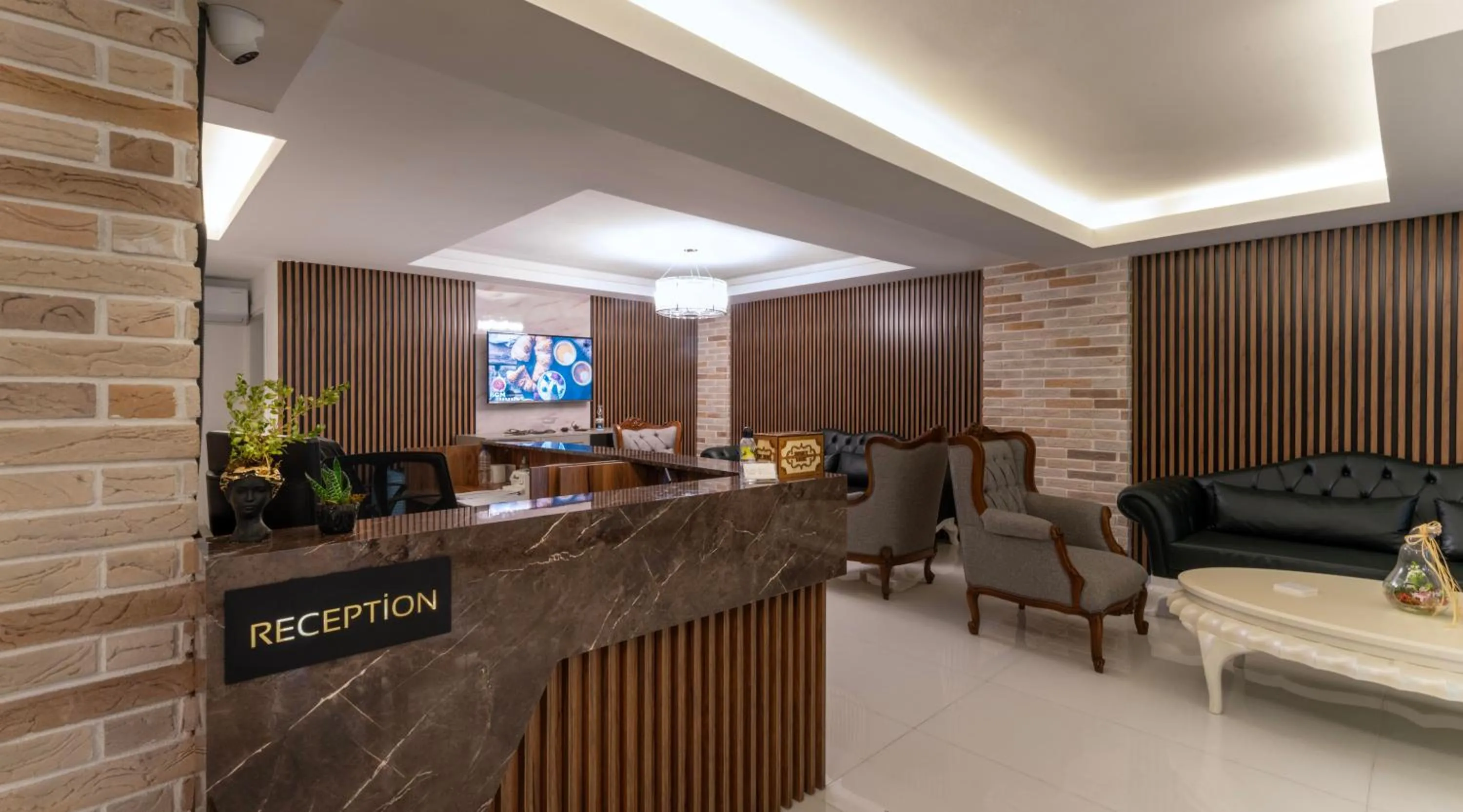 Lobby or reception in Rubby Hotel Kadıköy