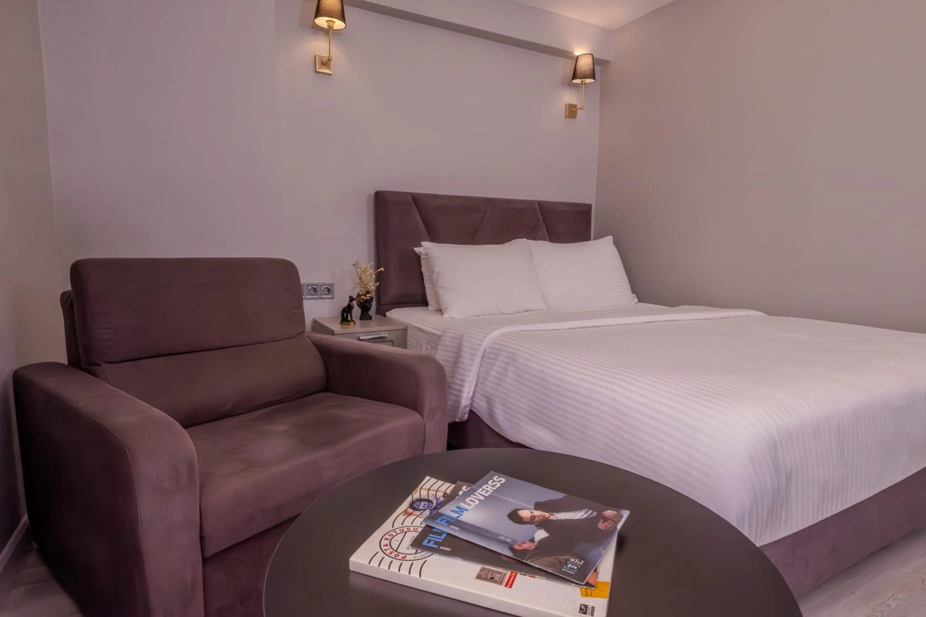 Bed in Rubby Hotel Kadıköy