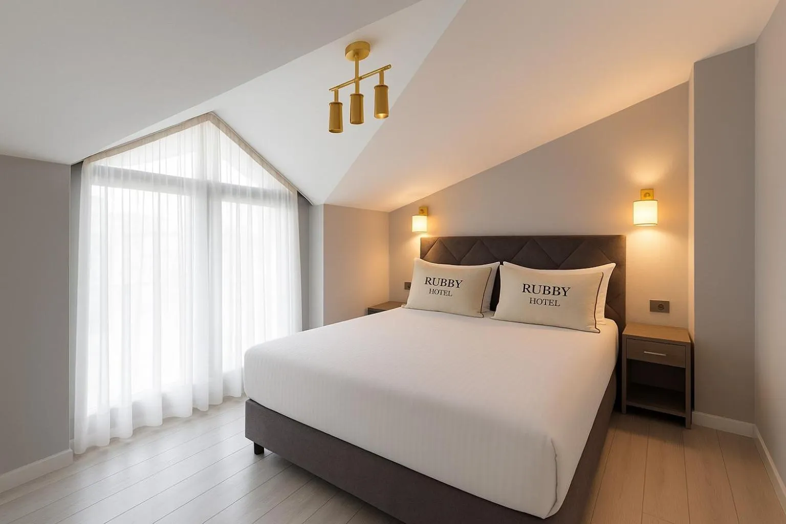 Bed in Rubby Hotel Kadıköy