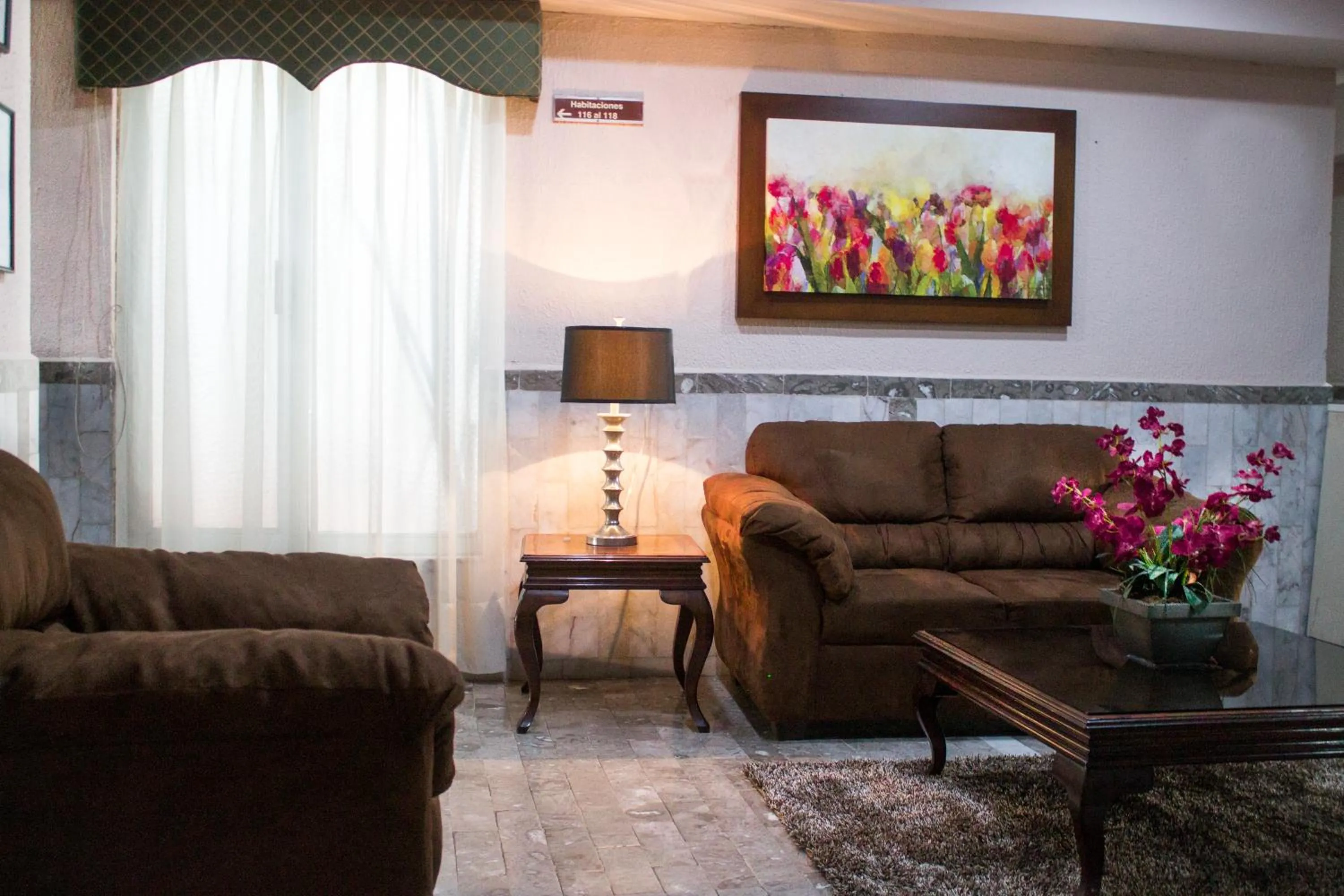 Living room in Hotel San Jorge