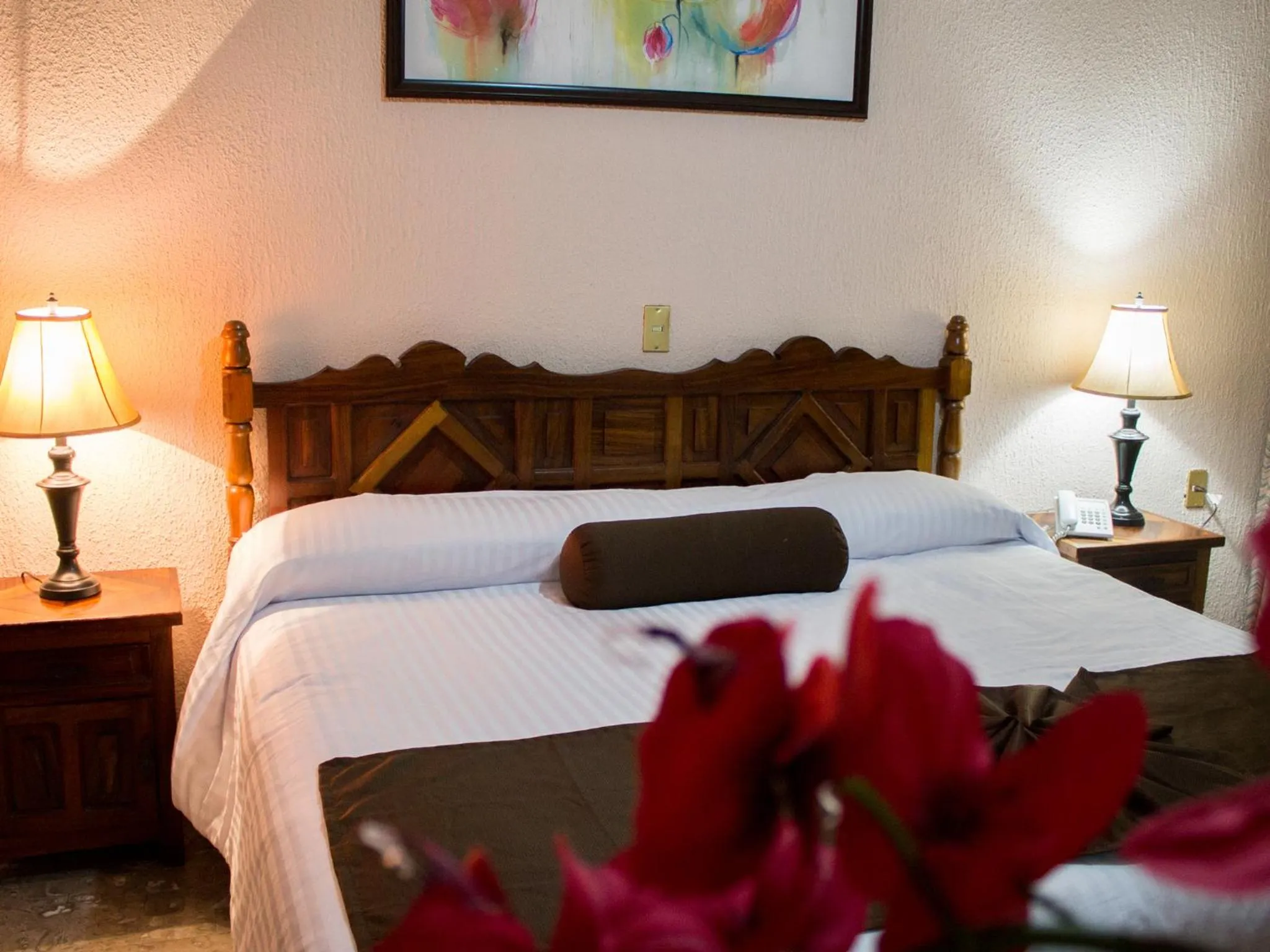 Bed in Hotel San Jorge