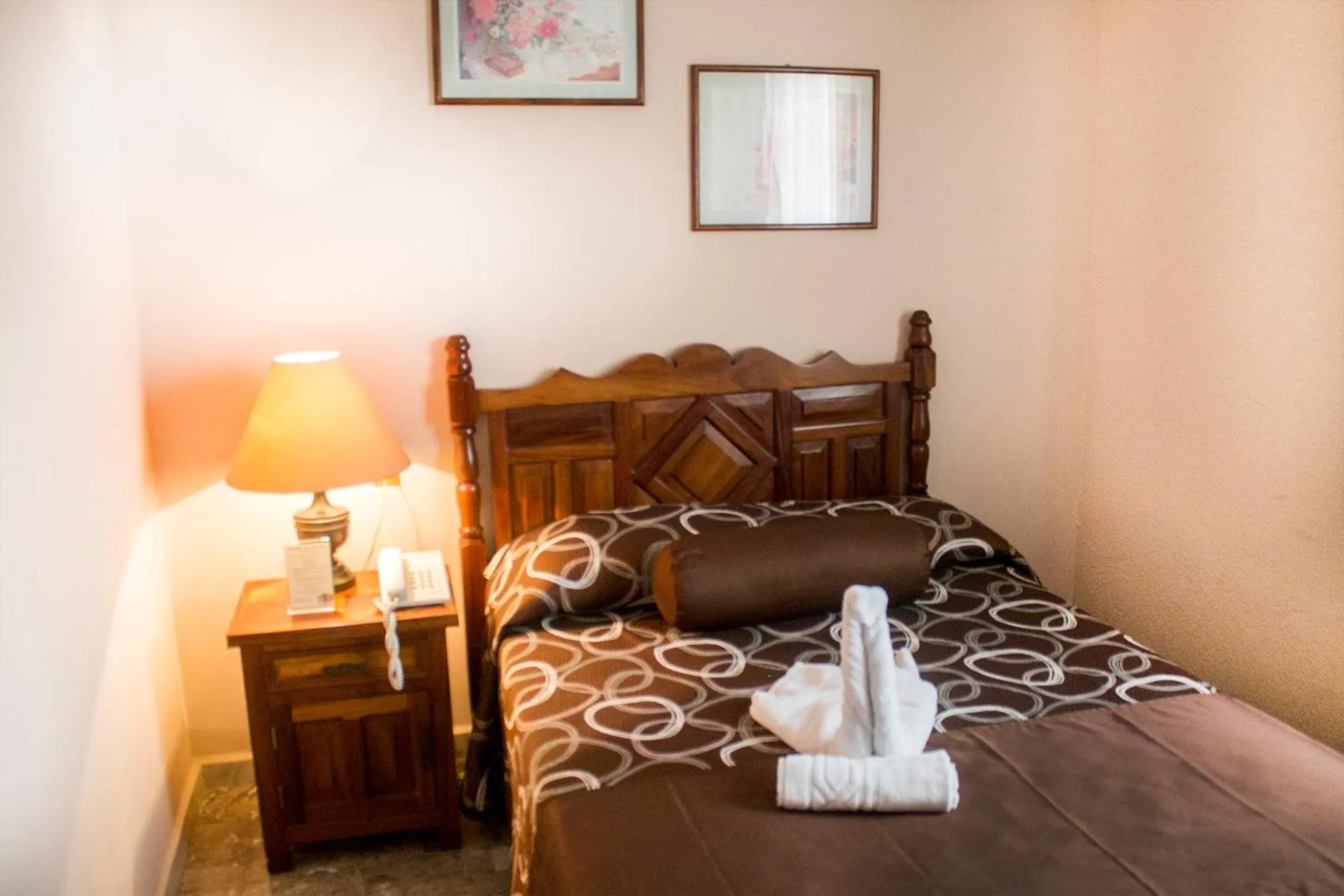 Bed in Hotel San Jorge