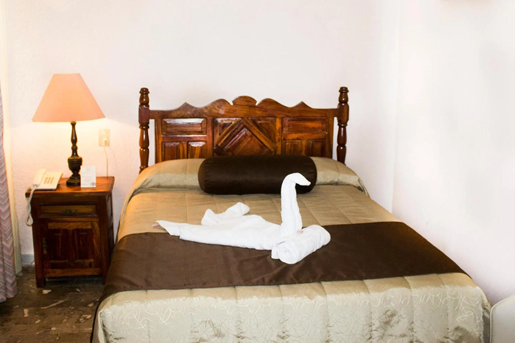 Bed in Hotel San Jorge