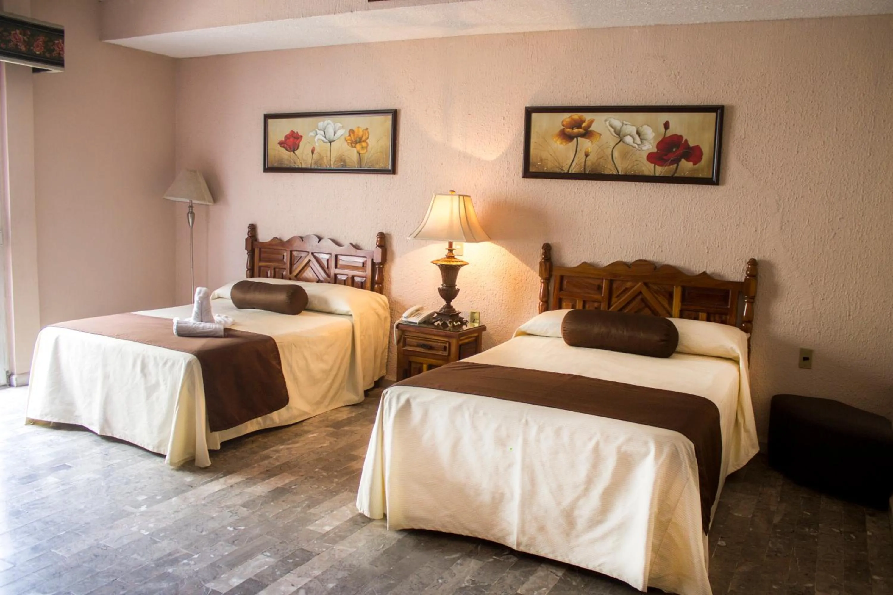 Bed in Hotel San Jorge