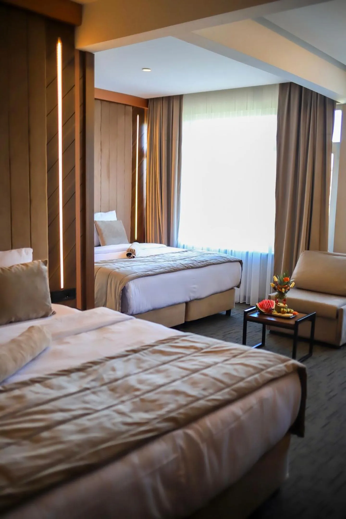 Bed in THE PARK HOTEL