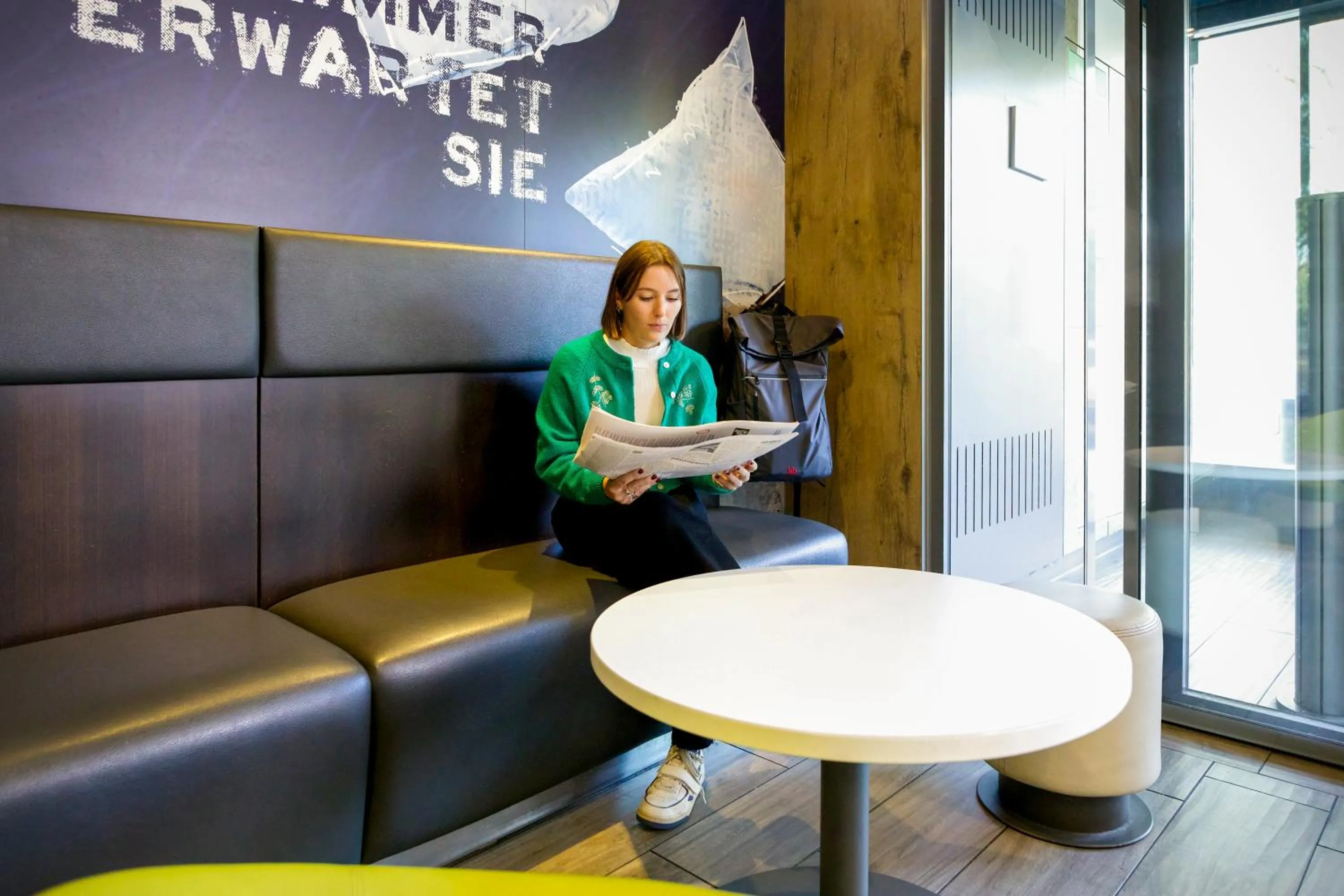 People in Ibis budget Berlin Potsdamer Platz