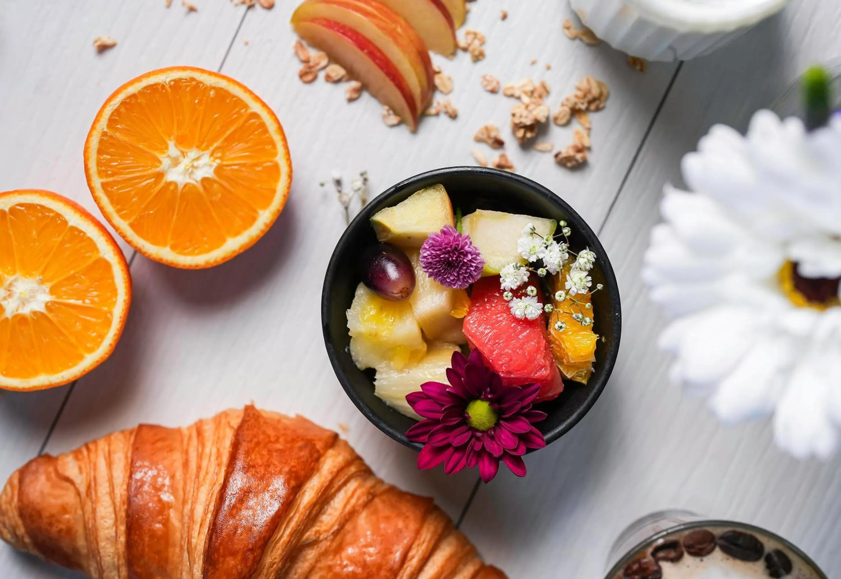 Continental breakfast in B&B HOTEL Toulouse Cité de l'Espace Gonord