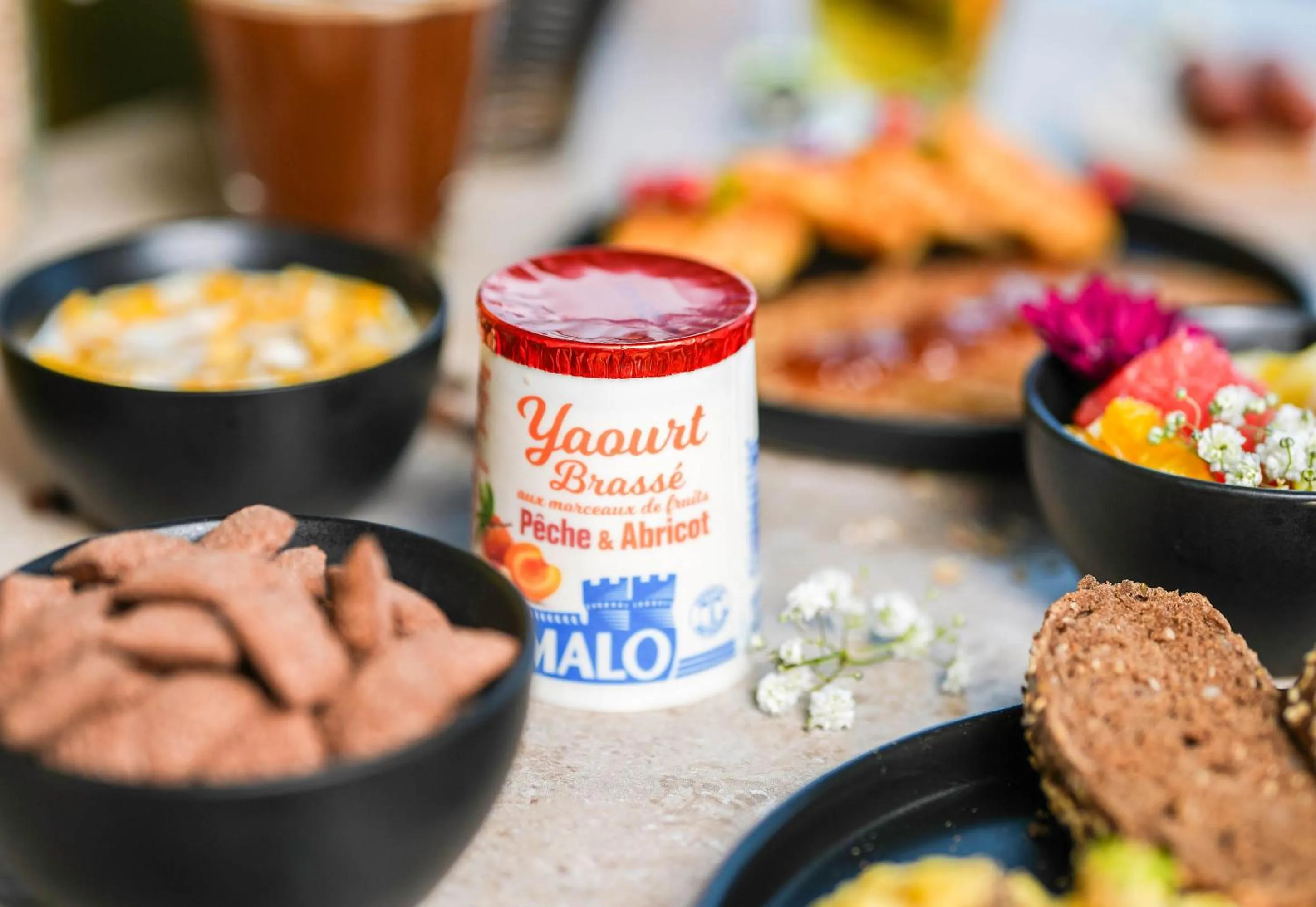 Buffet breakfast in B&B HOTEL Toulouse Cité de l'Espace Gonord