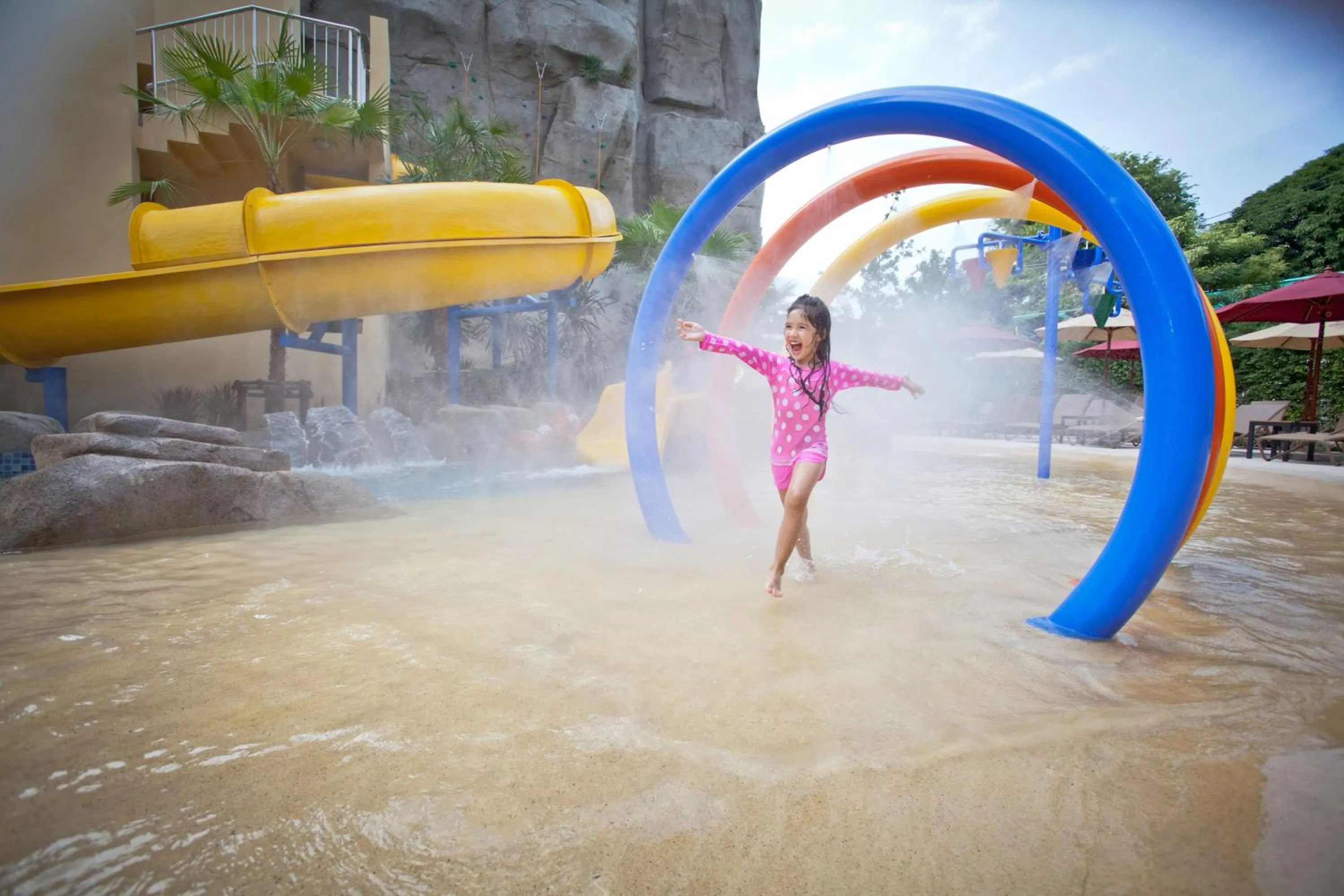 Aqua park in Mercure Pattaya Ocean Resort