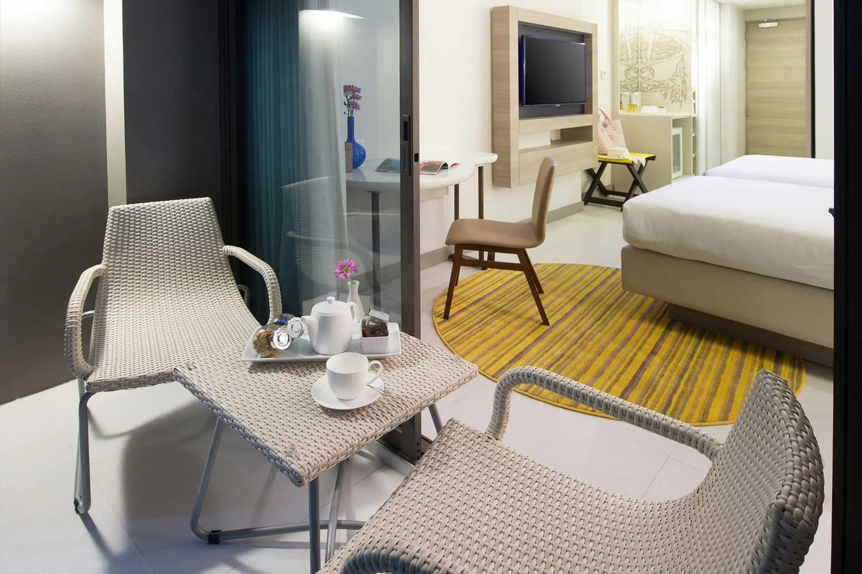 Superior Twin Room in Mercure Pattaya Ocean Resort Superior Twin Room in Mercure Pattaya Ocean Resort