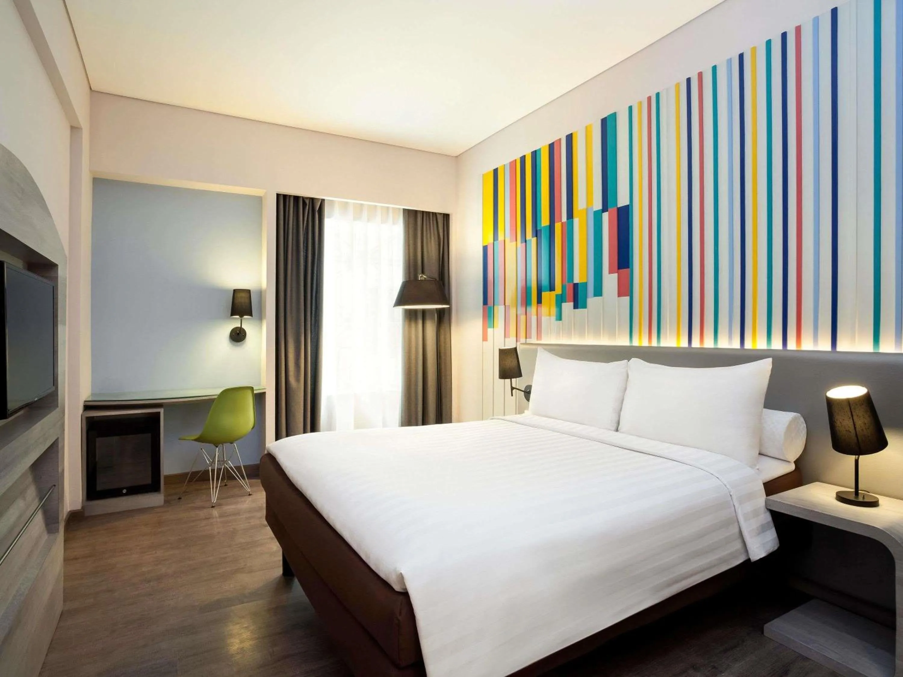 Bedroom, Bed in Ibis Styles Jakarta Mangga Dua Square