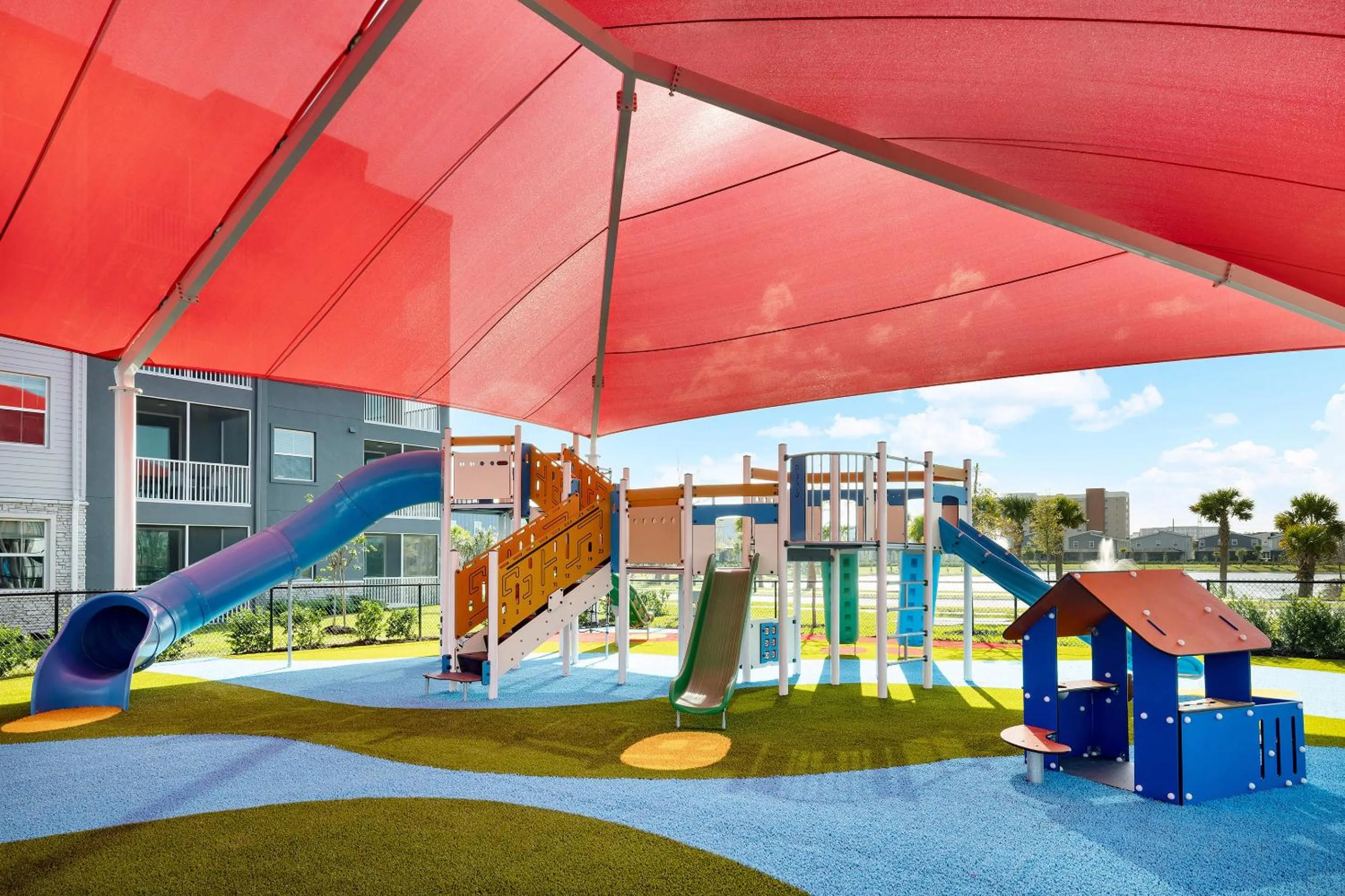 Children play ground in Villatel Orlando Resort