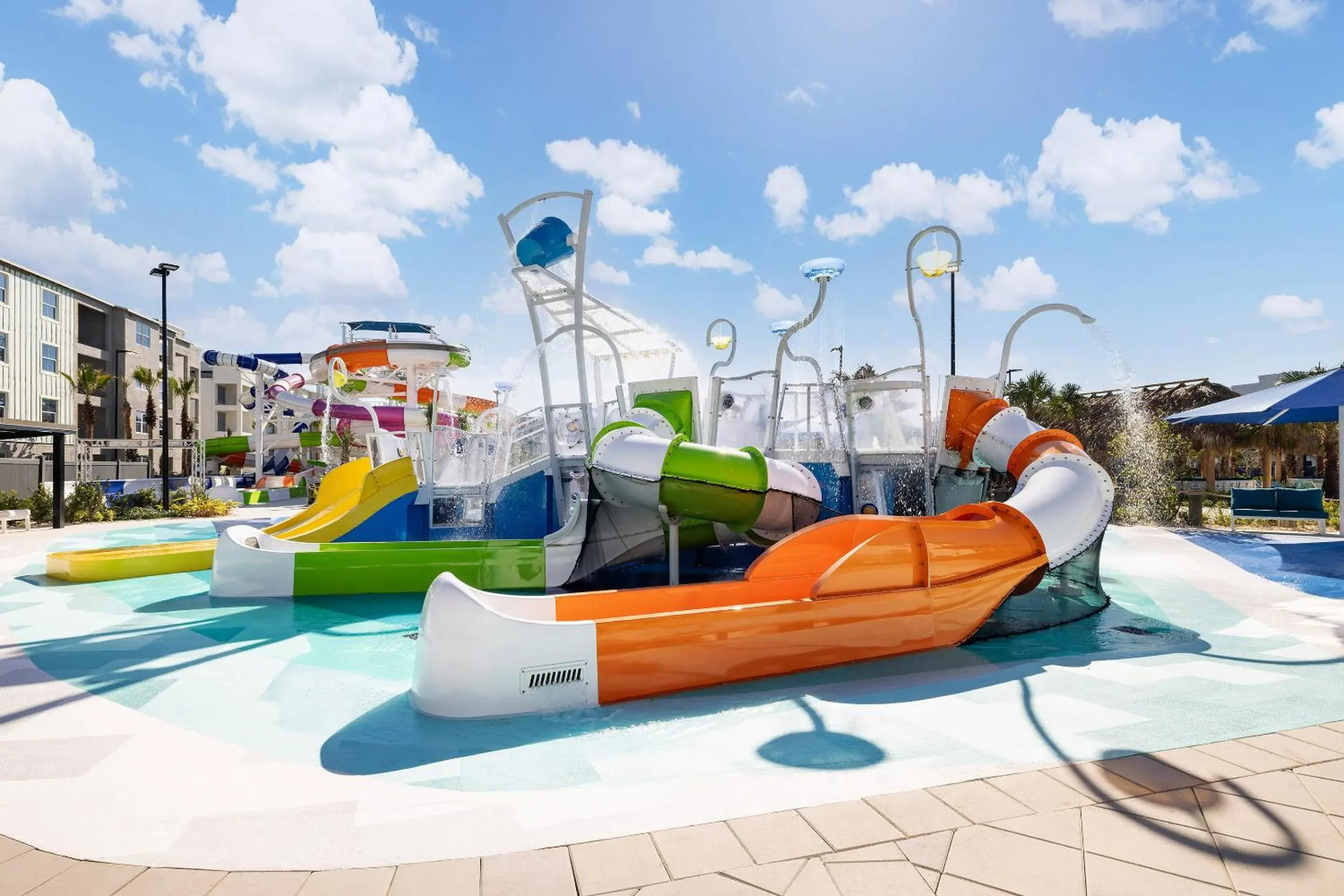 Aqua park in Villatel Orlando Resort Aqua park in Villatel Orlando Resort