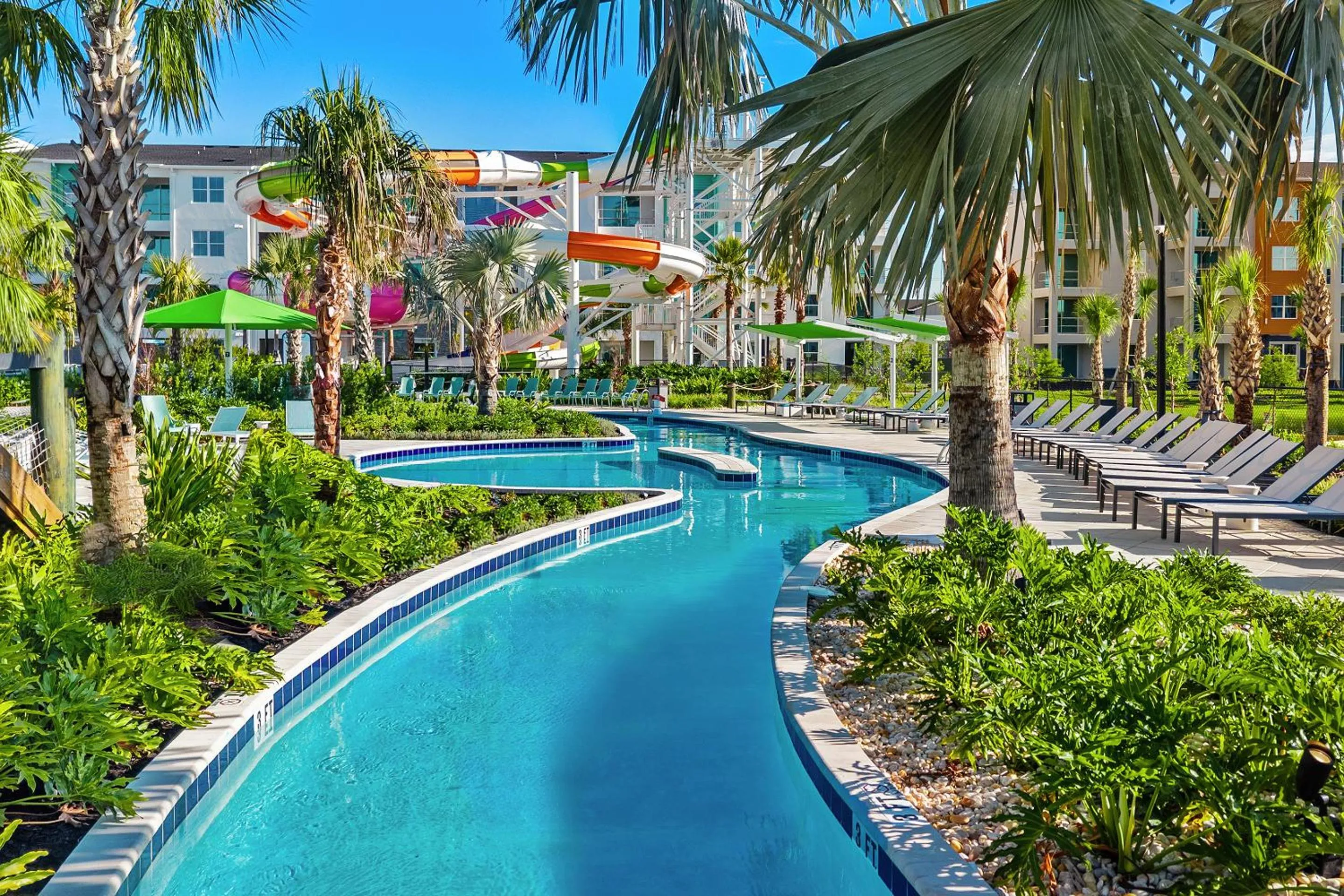 Aqua park in Villatel Orlando Resort