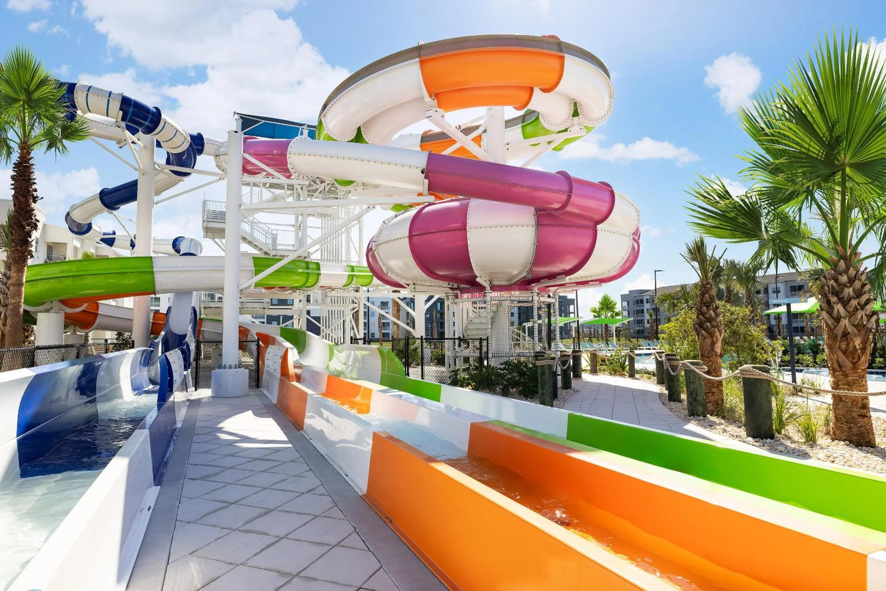 Aqua park in Villatel Orlando Resort