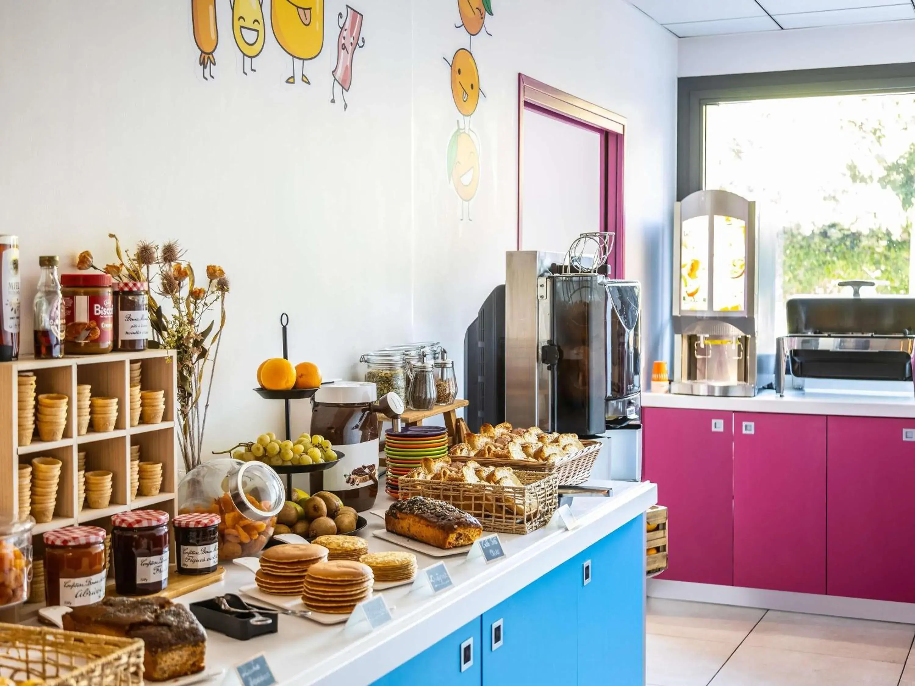 Breakfast in ibis Styles Montelimar Centre Breakfast in ibis Styles Montelimar Centre