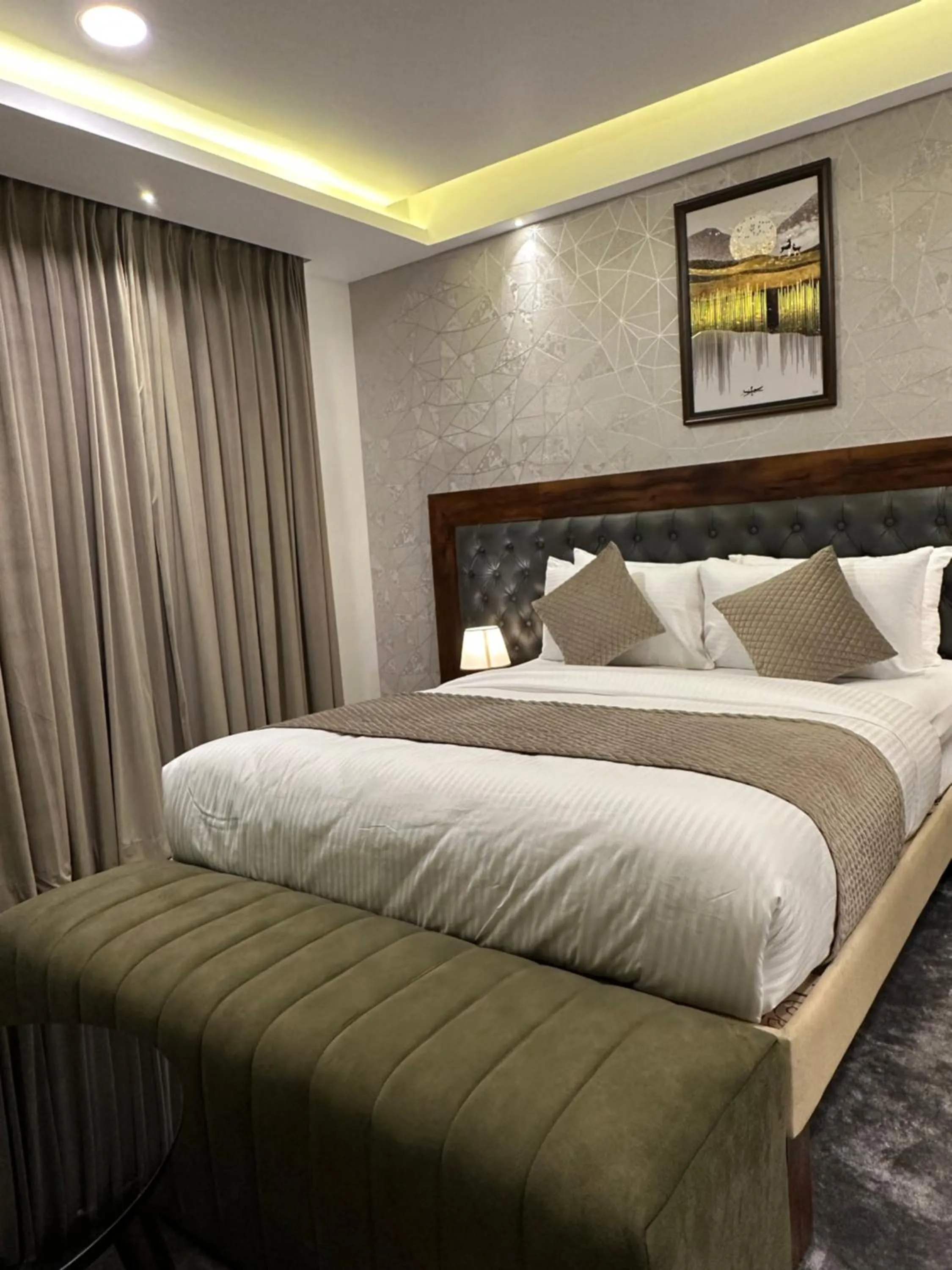 Bed in ROYAL ACE LUXUR