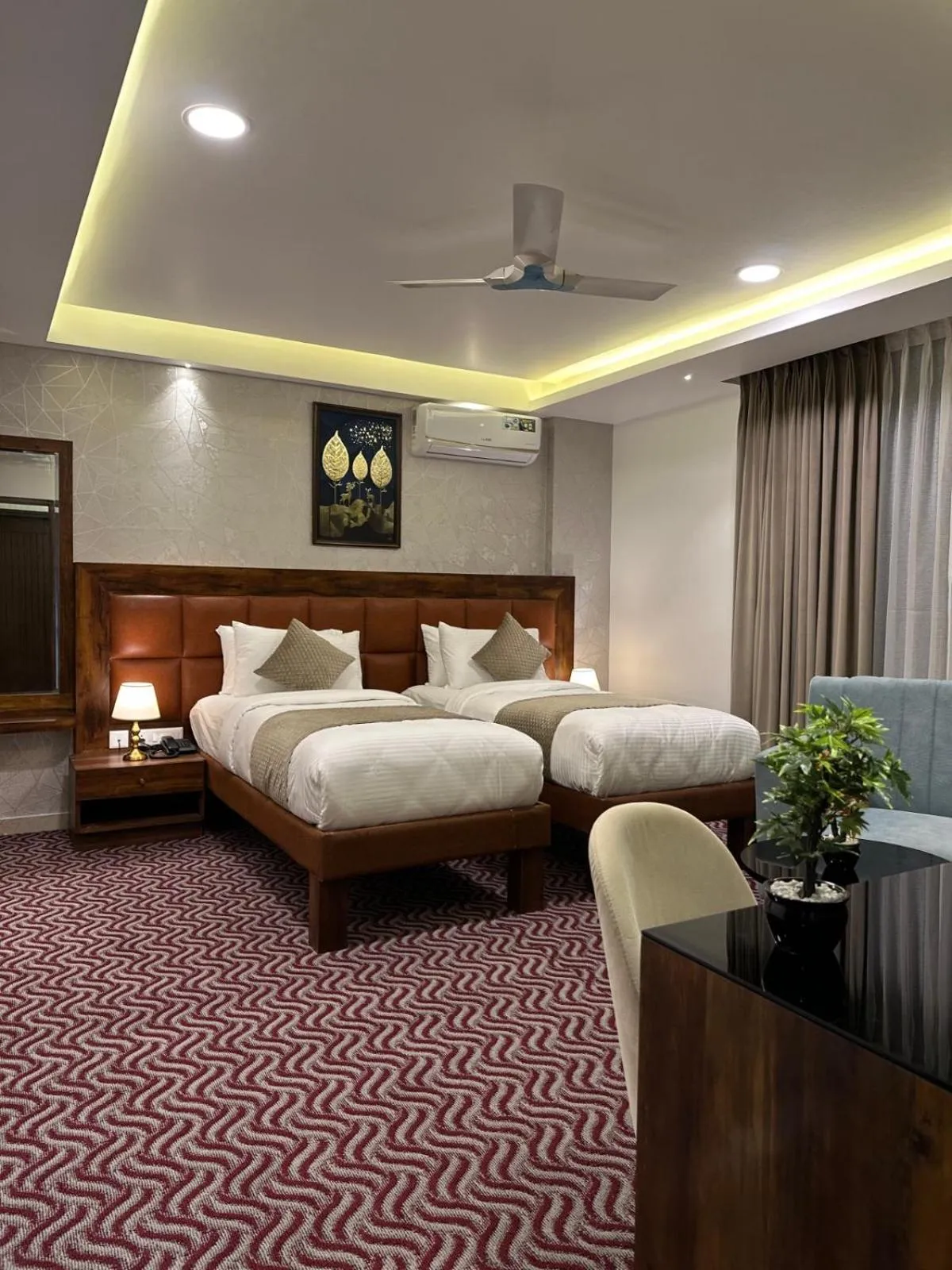 Bed in ROYAL ACE LUXUR