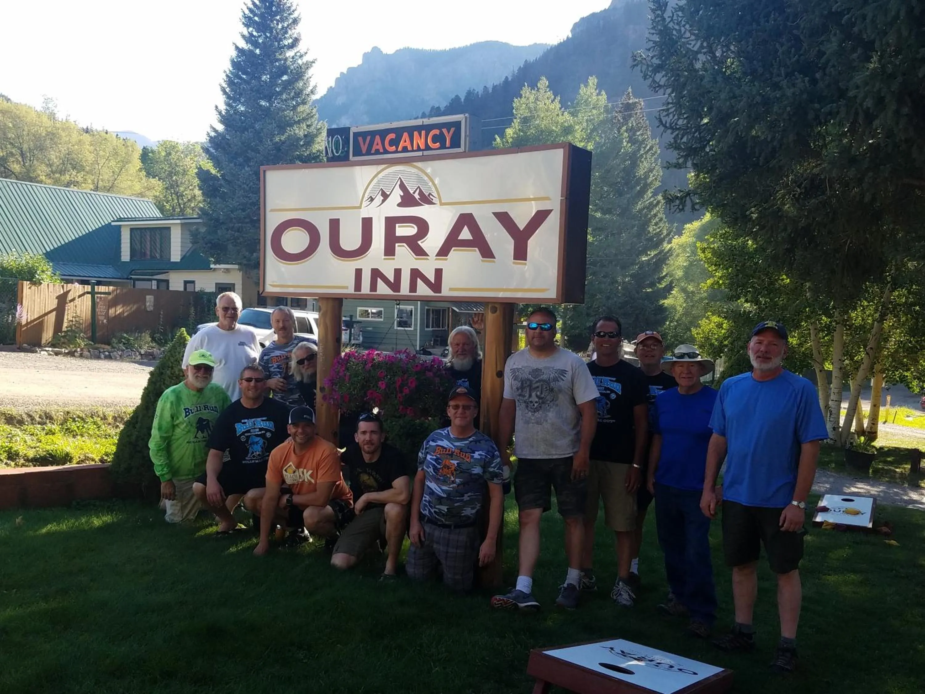 People in Ouray Inn