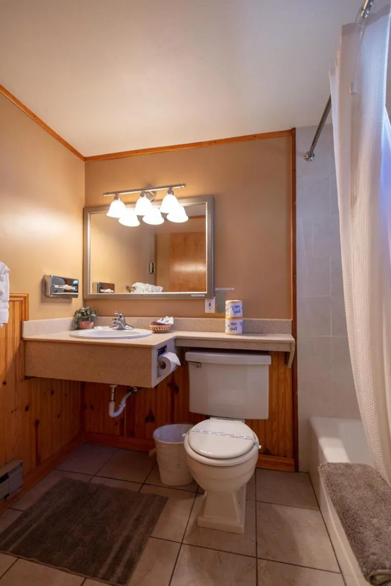 Bathroom in Ouray Inn