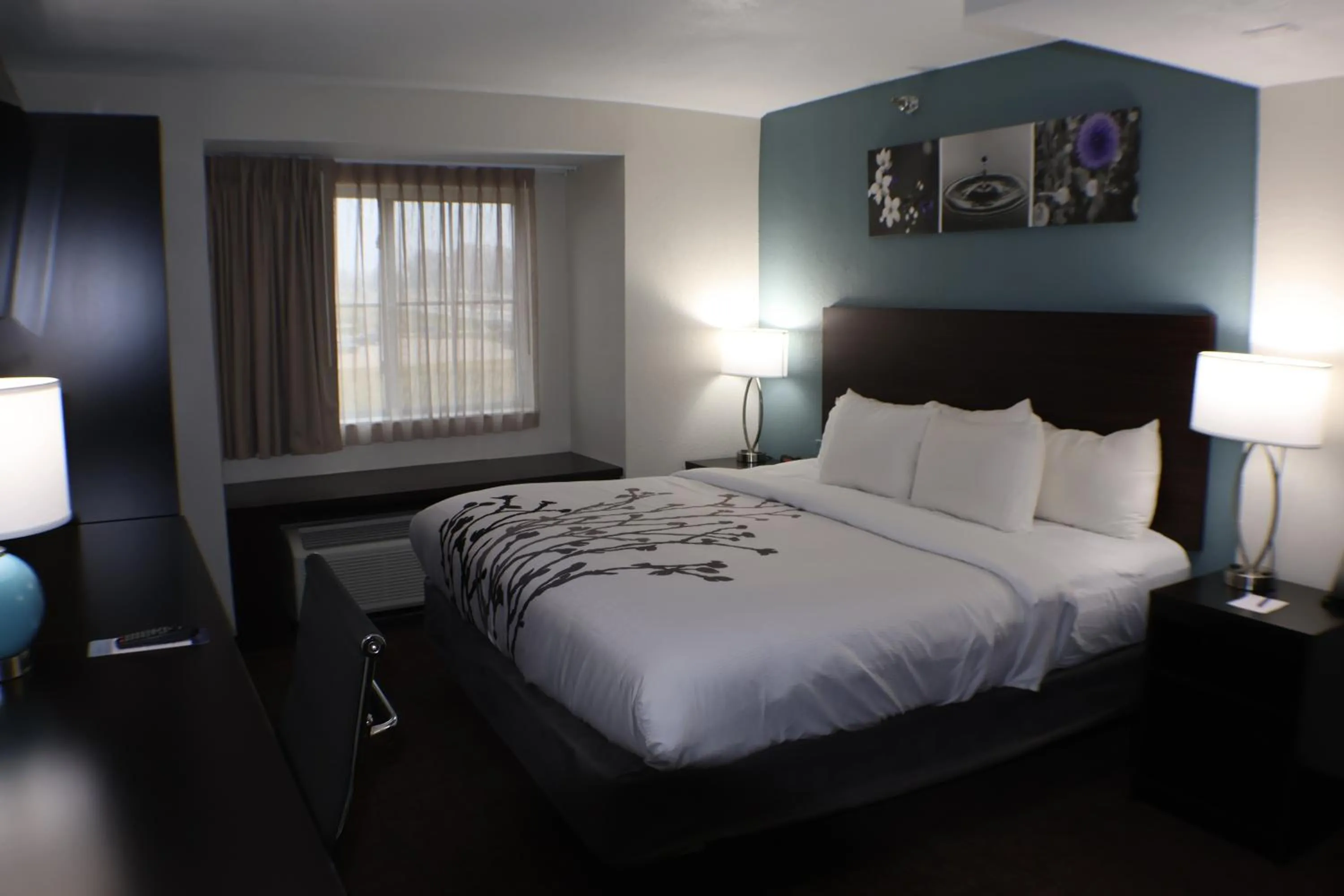 Bed in Sleep Inn Marion - Cedar Rapids