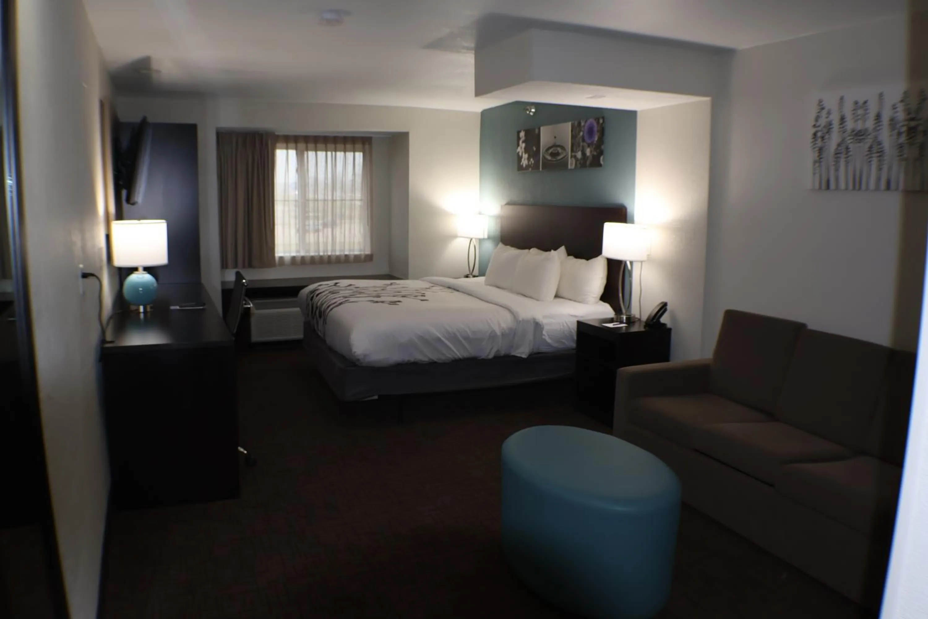 Bed in Sleep Inn Marion - Cedar Rapids