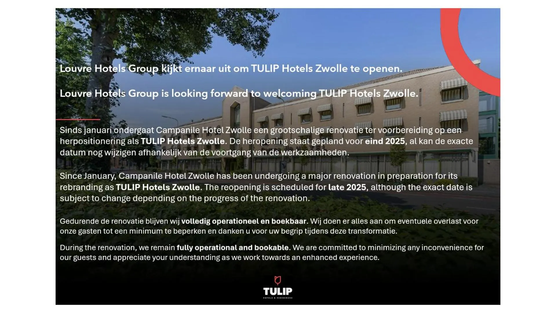 Property building in Campanile Hotel & Restaurant Zwolle