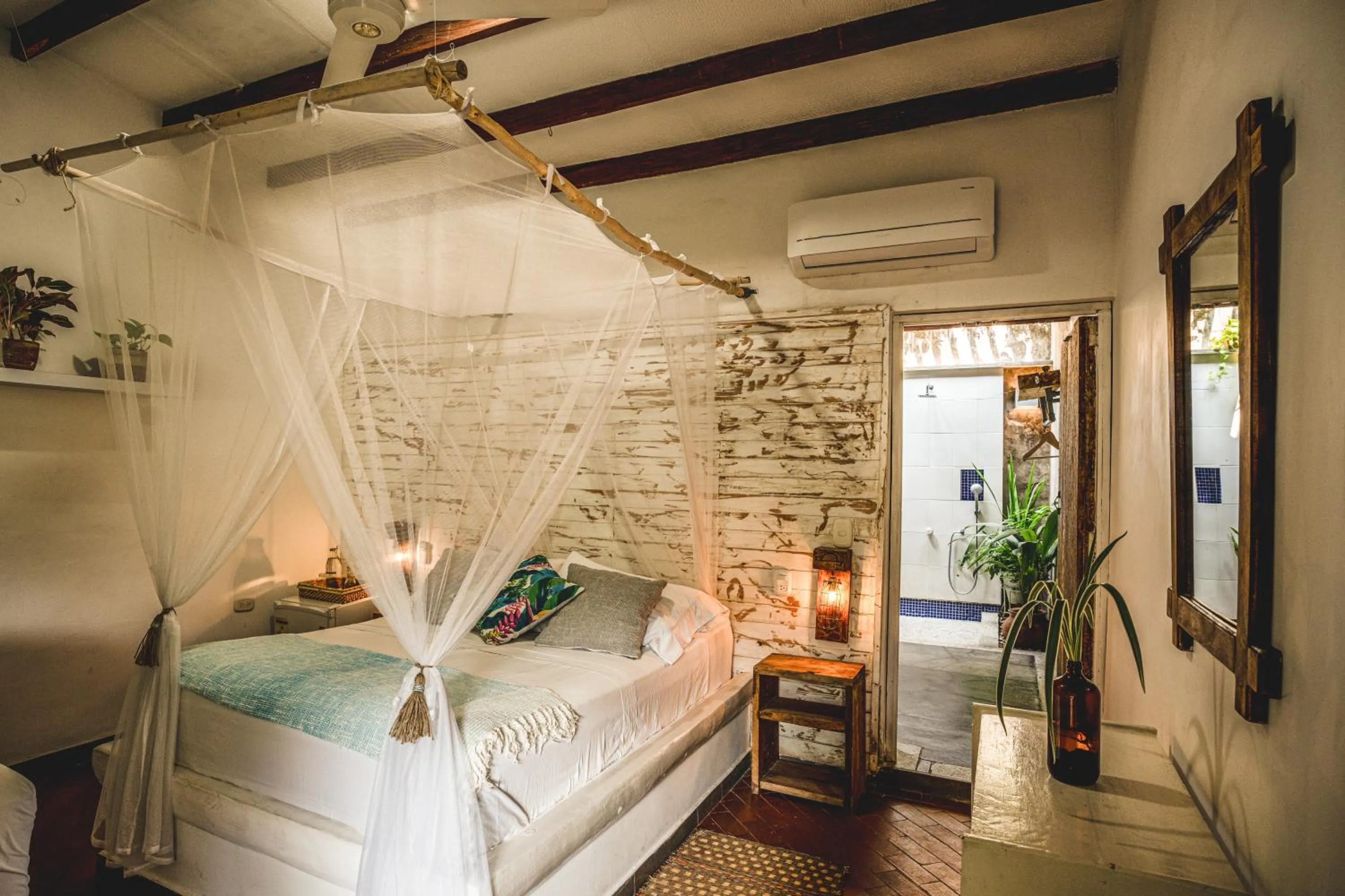 Bed in Waka Hotel Rural