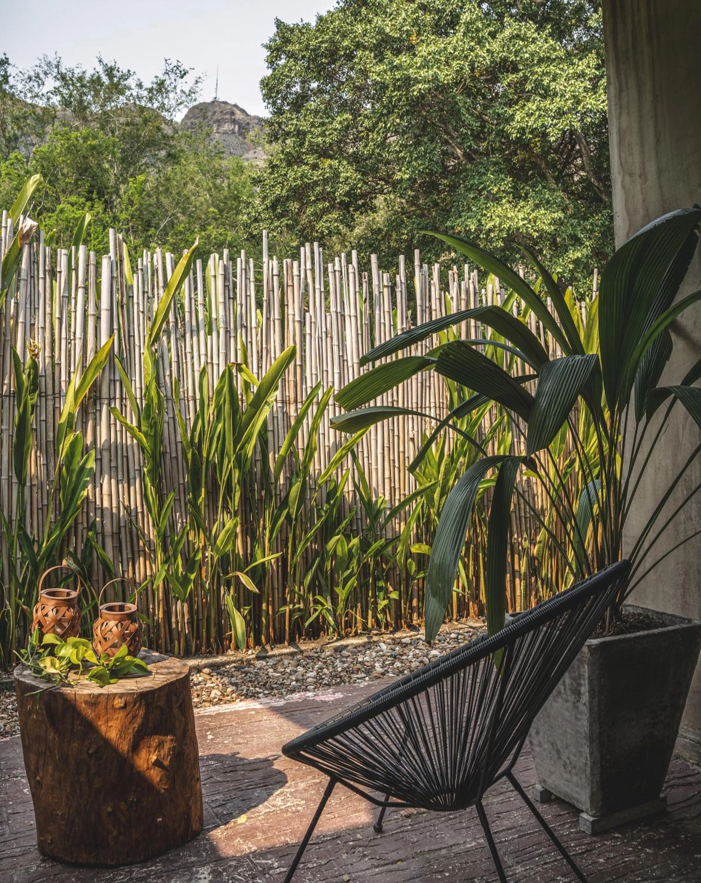 Garden view in Waka Hotel Rural
