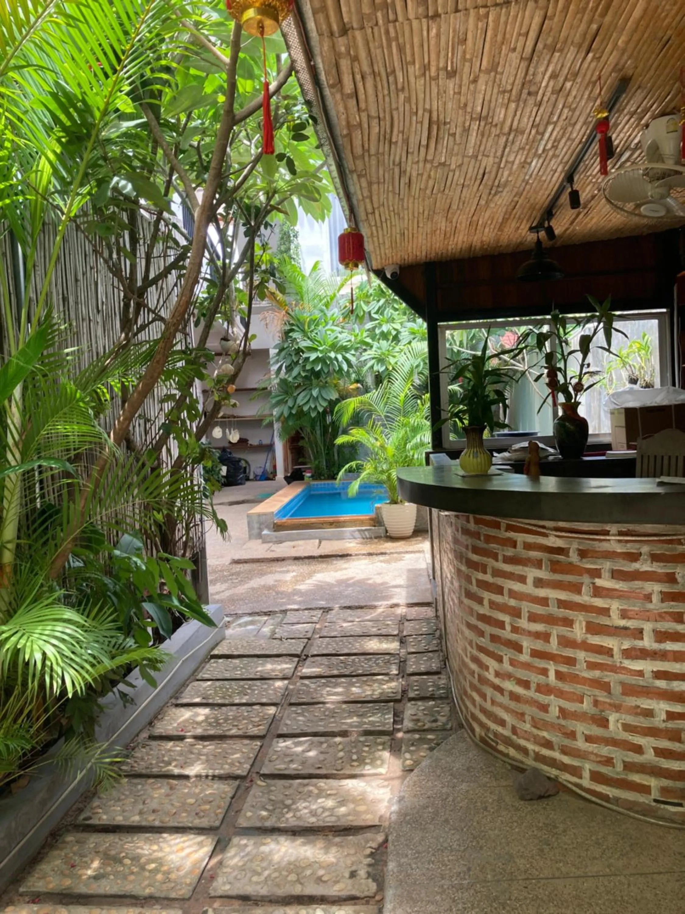 Garden in Lotus Haven Villa