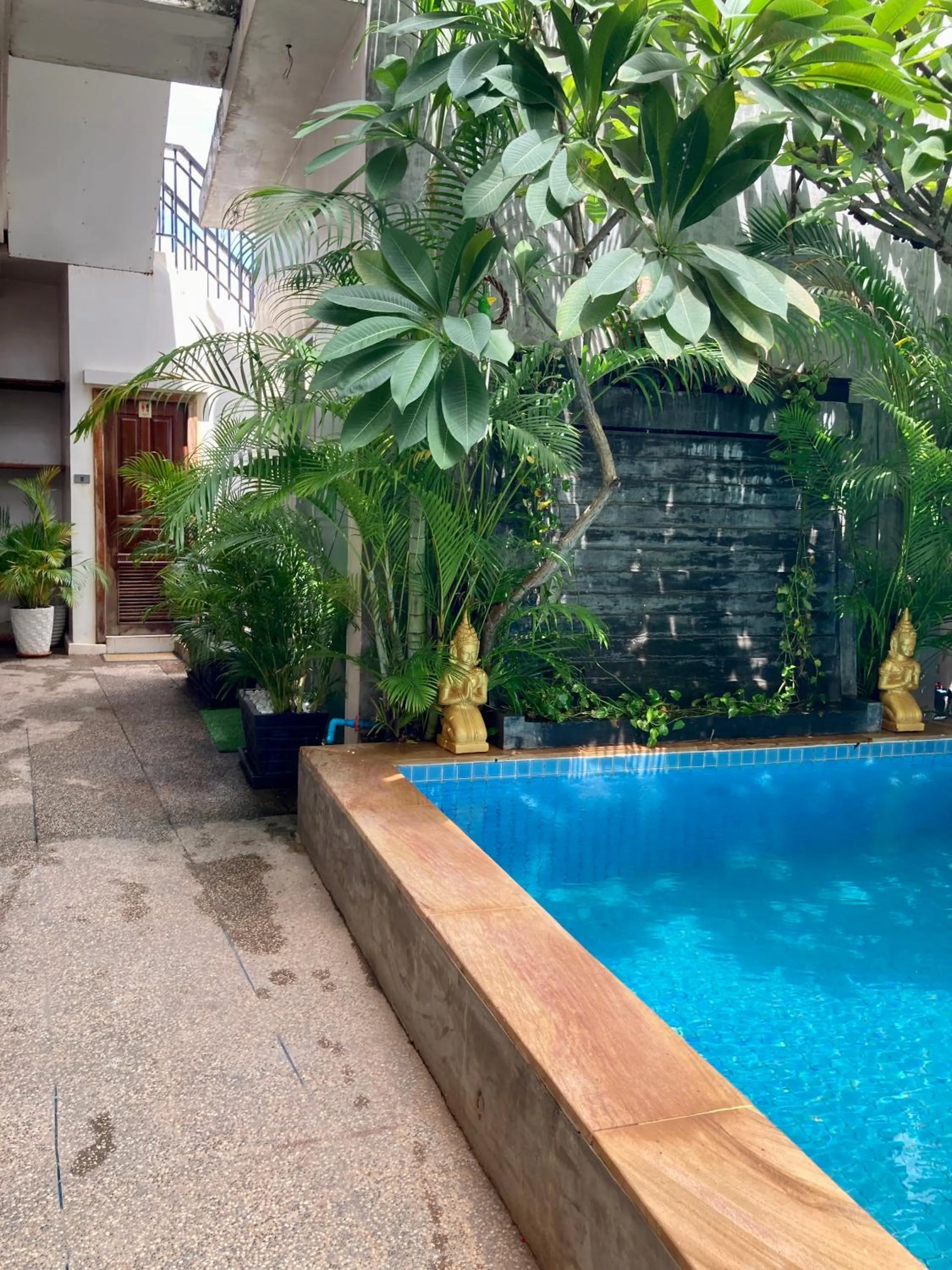 Pool view in Lotus Haven Villa