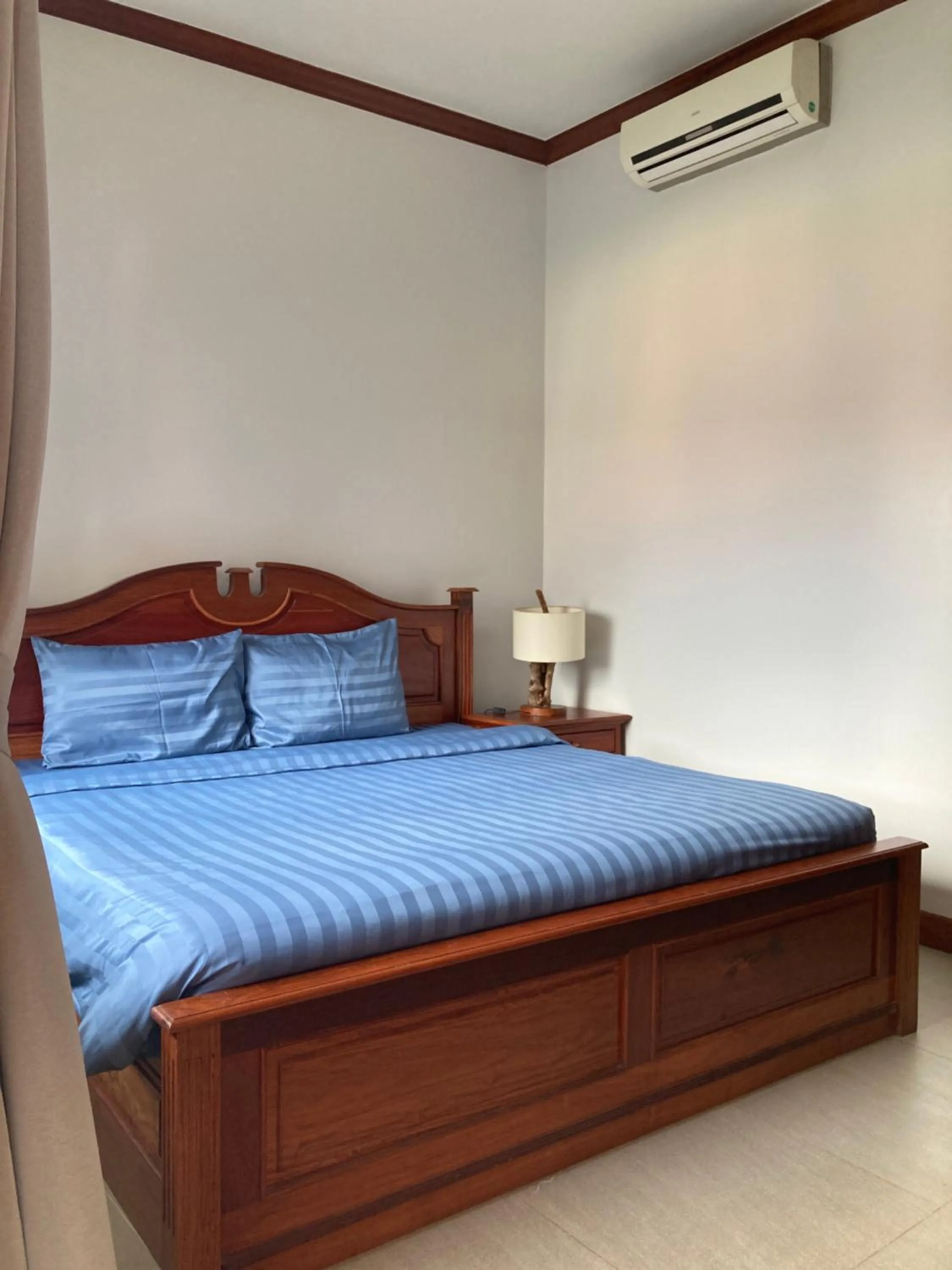 Bed in Lotus Haven Villa