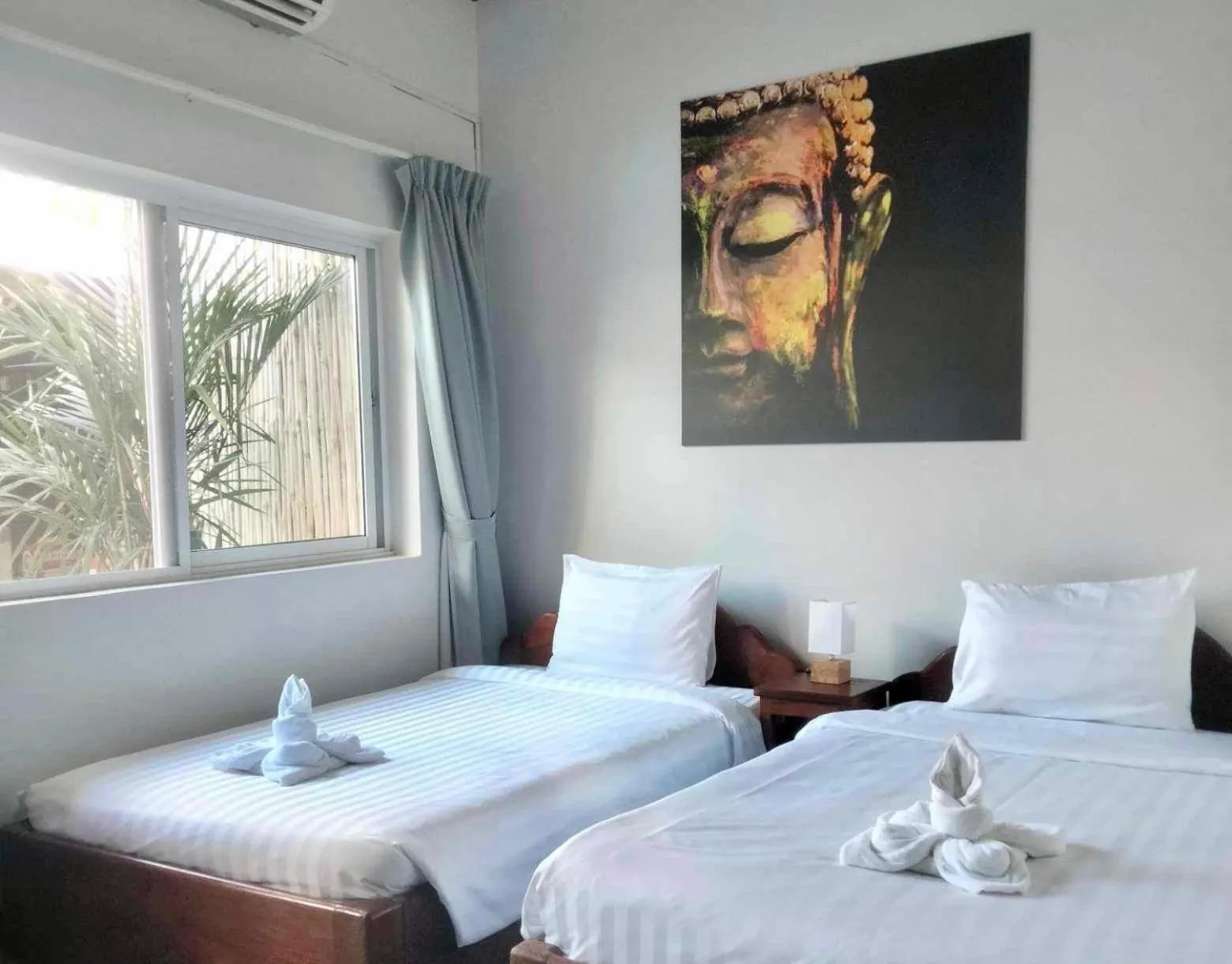 Bed in Lotus Haven Villa