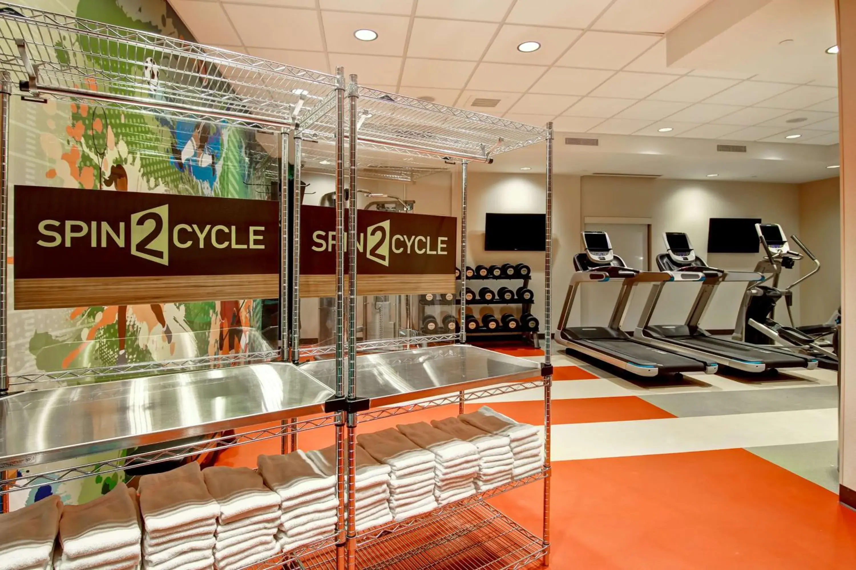 Fitness centre/facilities in Home2 Suites by Hilton West Edmonton Fitness centre/facilities in Home2 Suites by Hilton West Edmonton