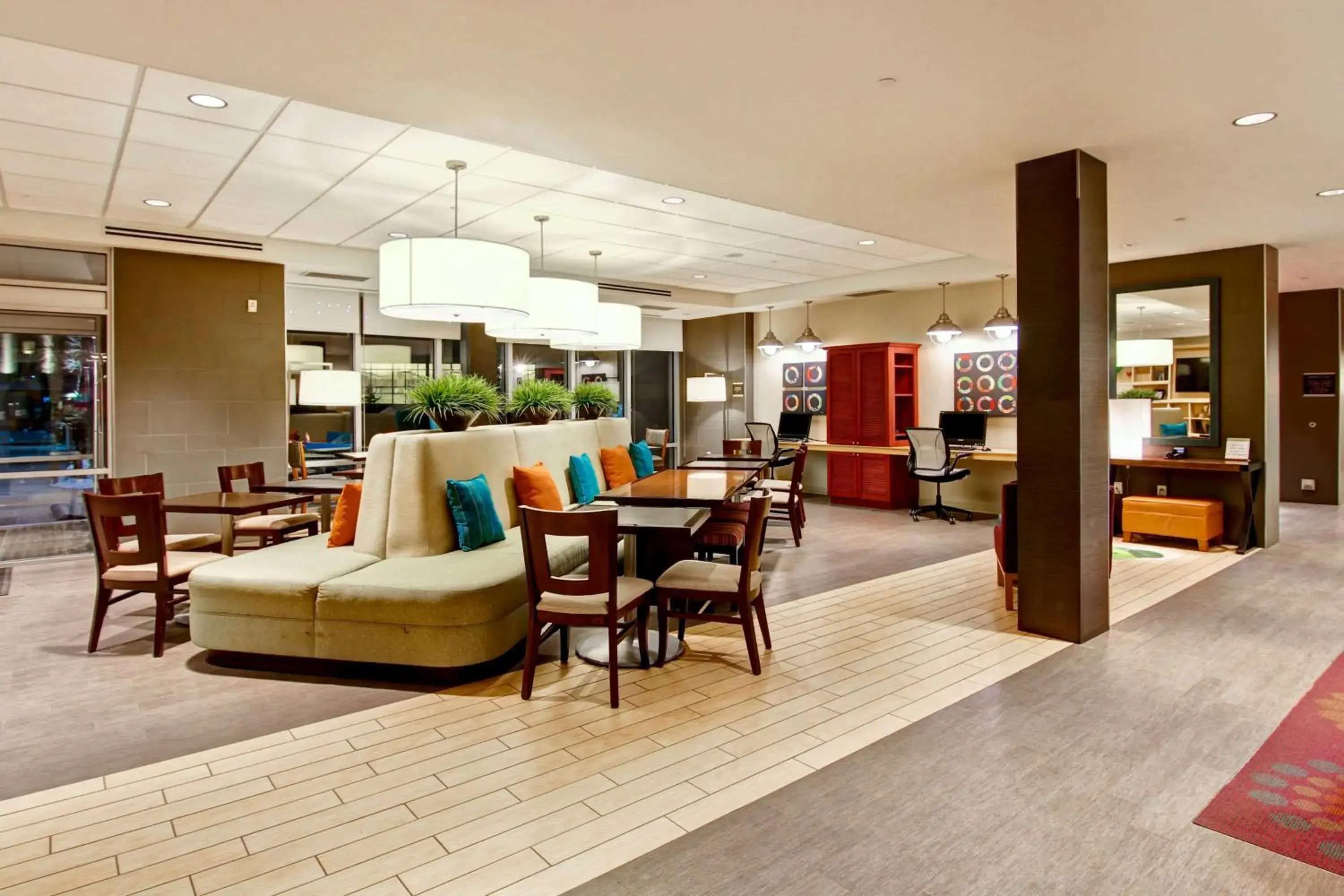 Lobby or reception in Home2 Suites by Hilton West Edmonton Lobby or reception in Home2 Suites by Hilton West Edmonton