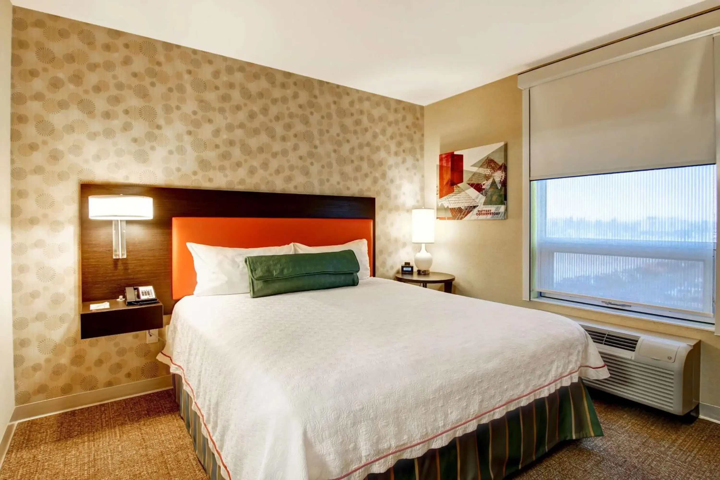 Bed in Home2 Suites by Hilton West Edmonton Bed in Home2 Suites by Hilton West Edmonton