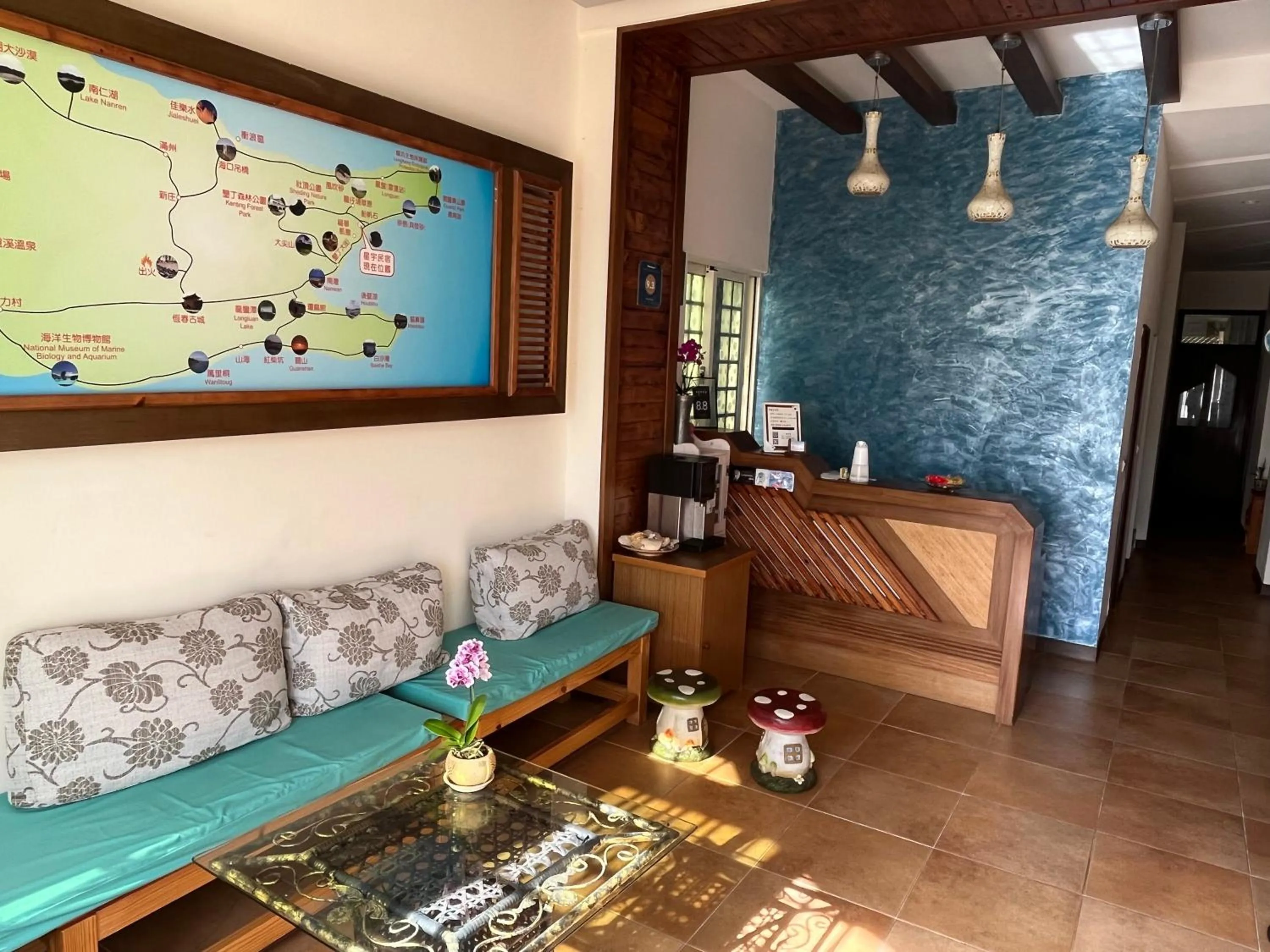 Living room in Xing Yu Inn