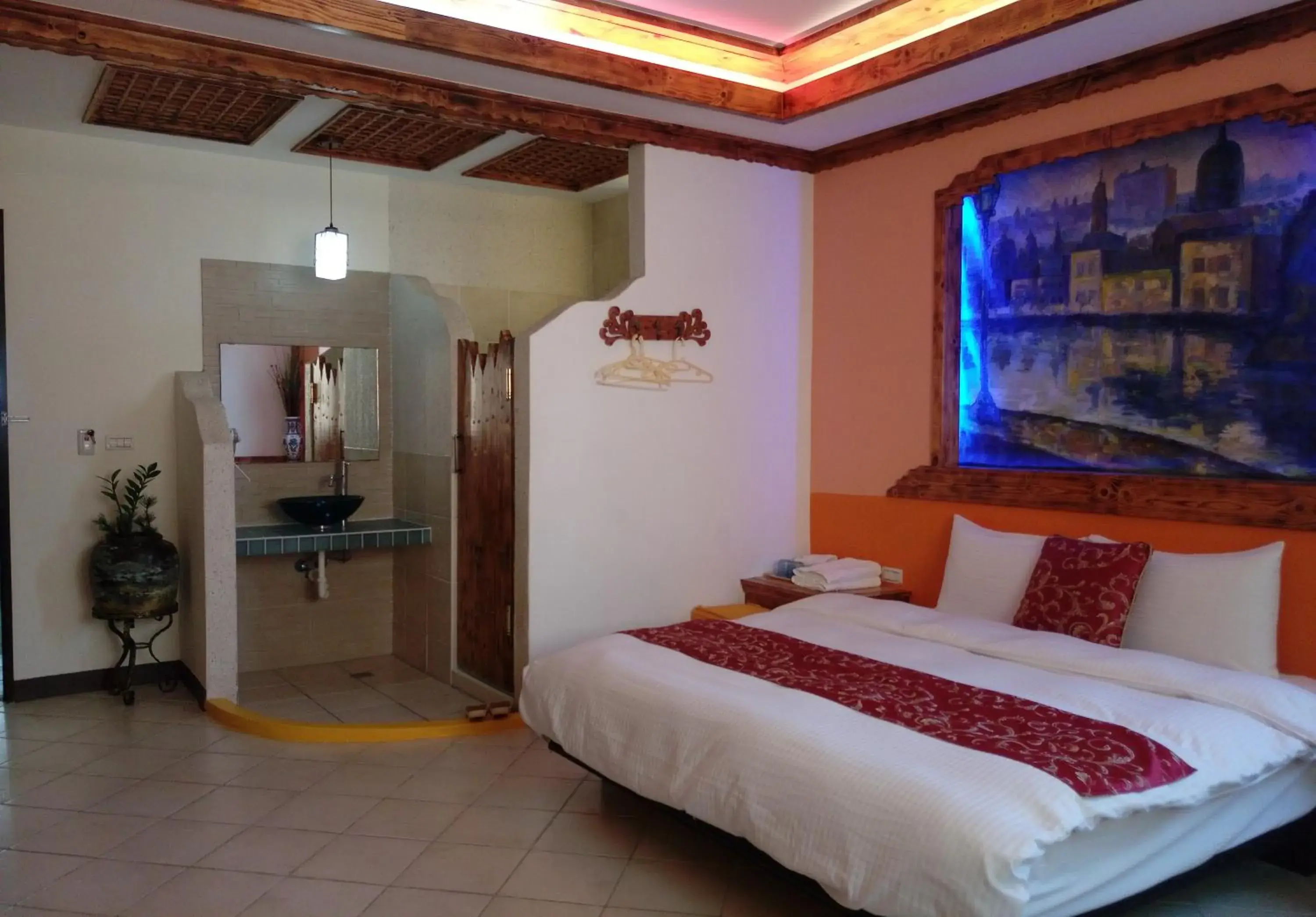 Bedroom, Bed in Xing Yu Inn Bedroom, Bed in Xing Yu Inn