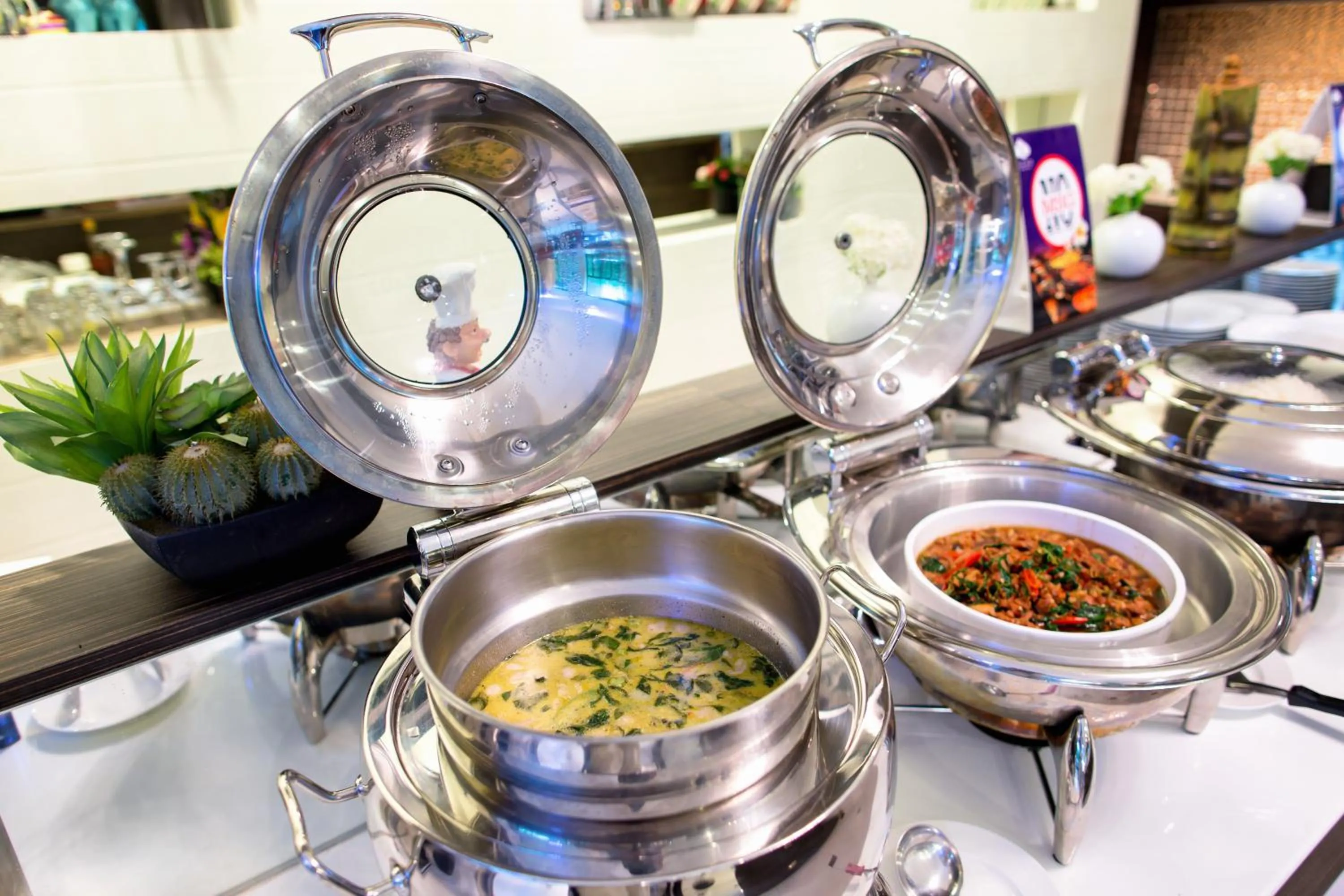 Food close-up in SOHO Boutique Hotel