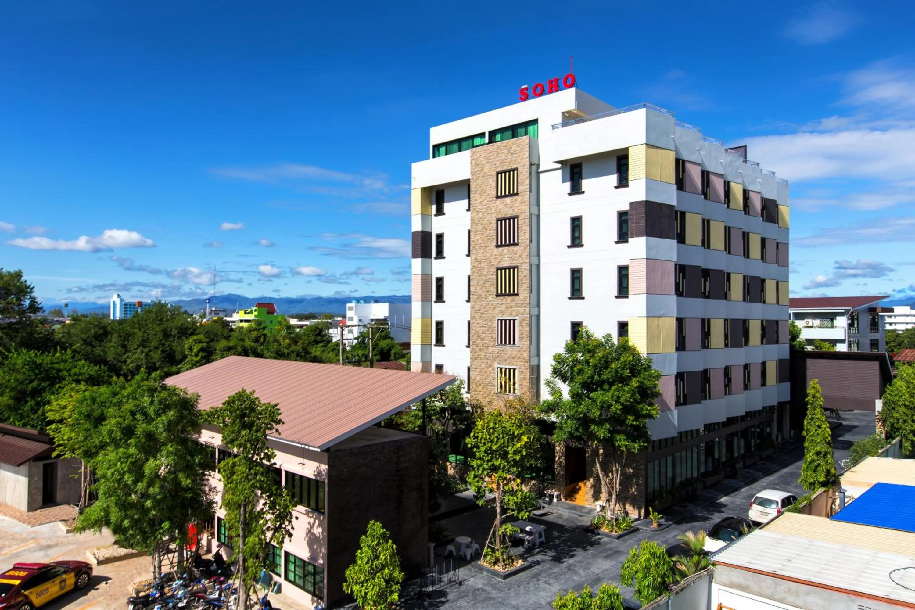 Bird's eye view in SOHO Boutique Hotel