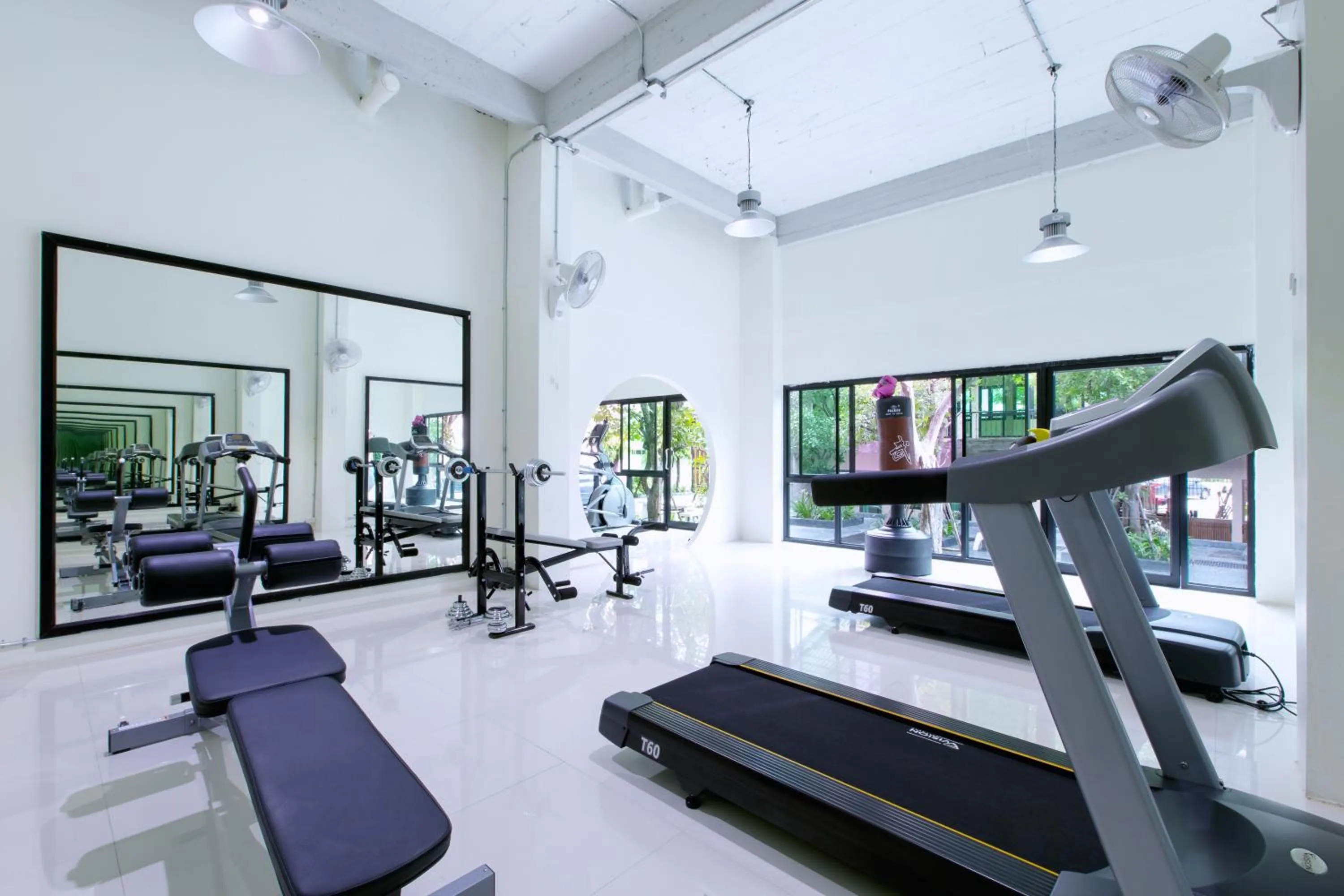 Fitness centre/facilities in SOHO Boutique Hotel