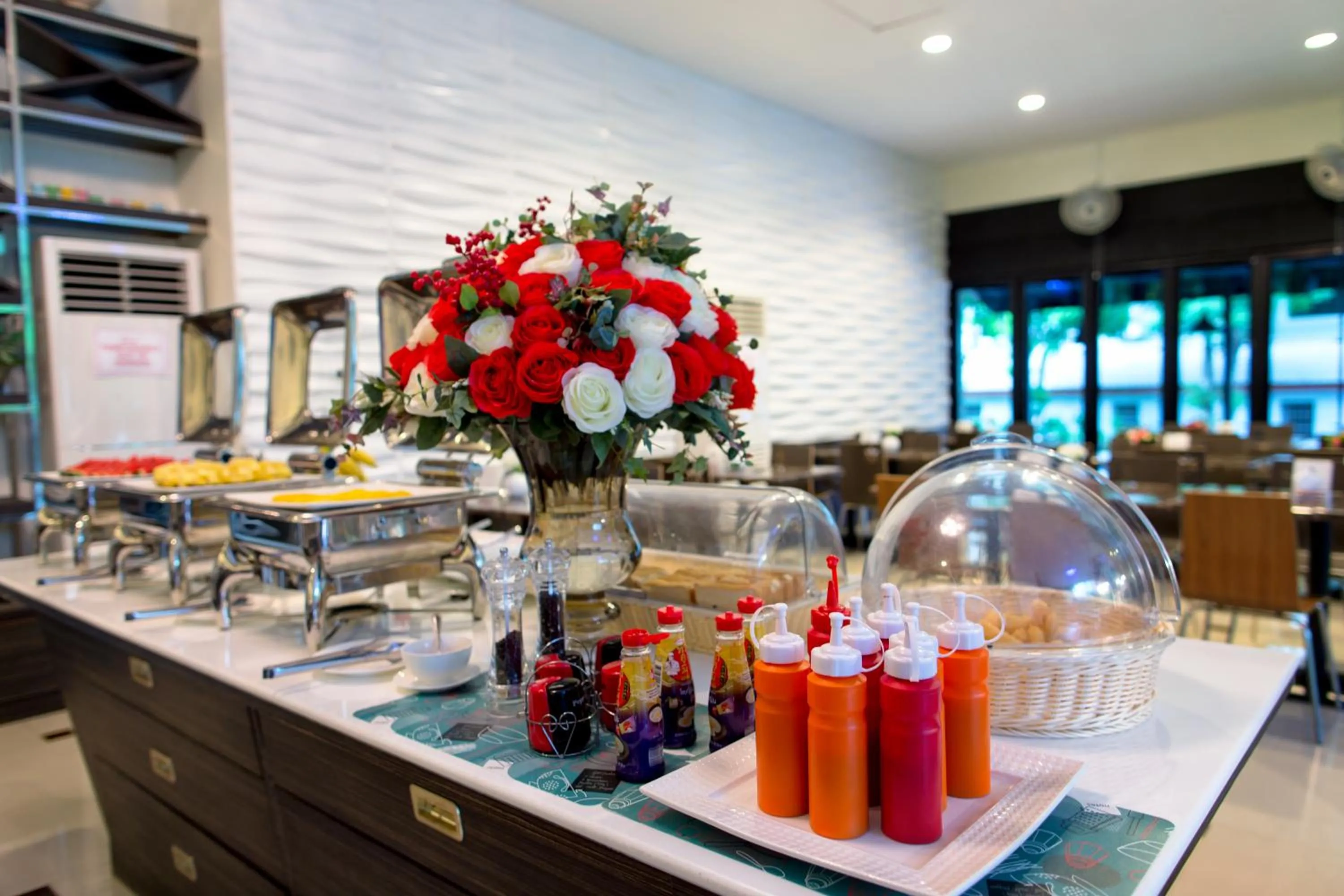 Food close-up in SOHO Boutique Hotel