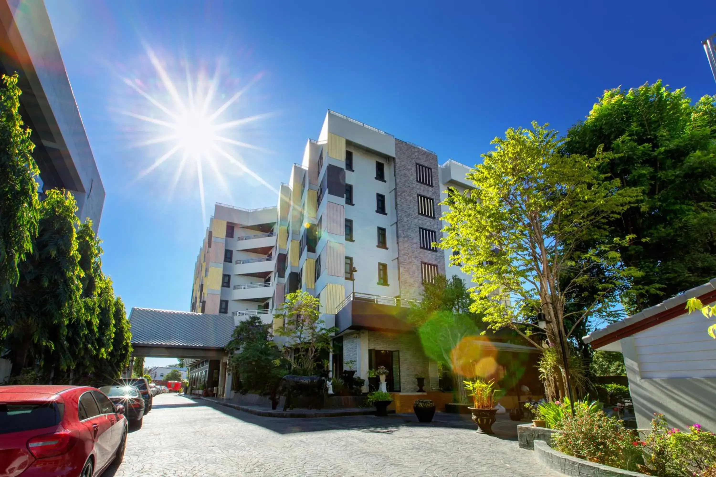 Facade/entrance in SOHO Boutique Hotel Facade/entrance in SOHO Boutique Hotel