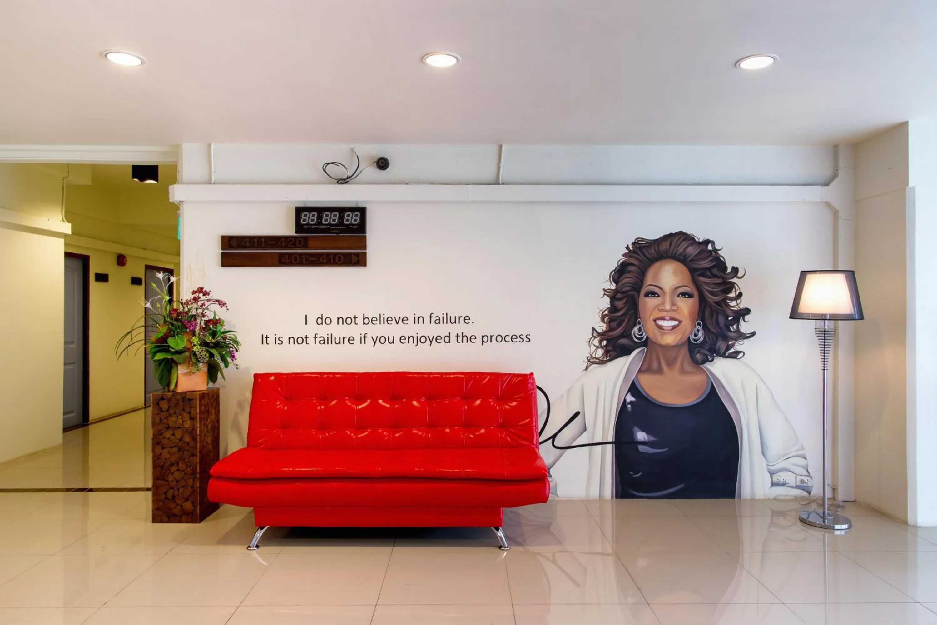 Floor plan in SOHO Boutique Hotel