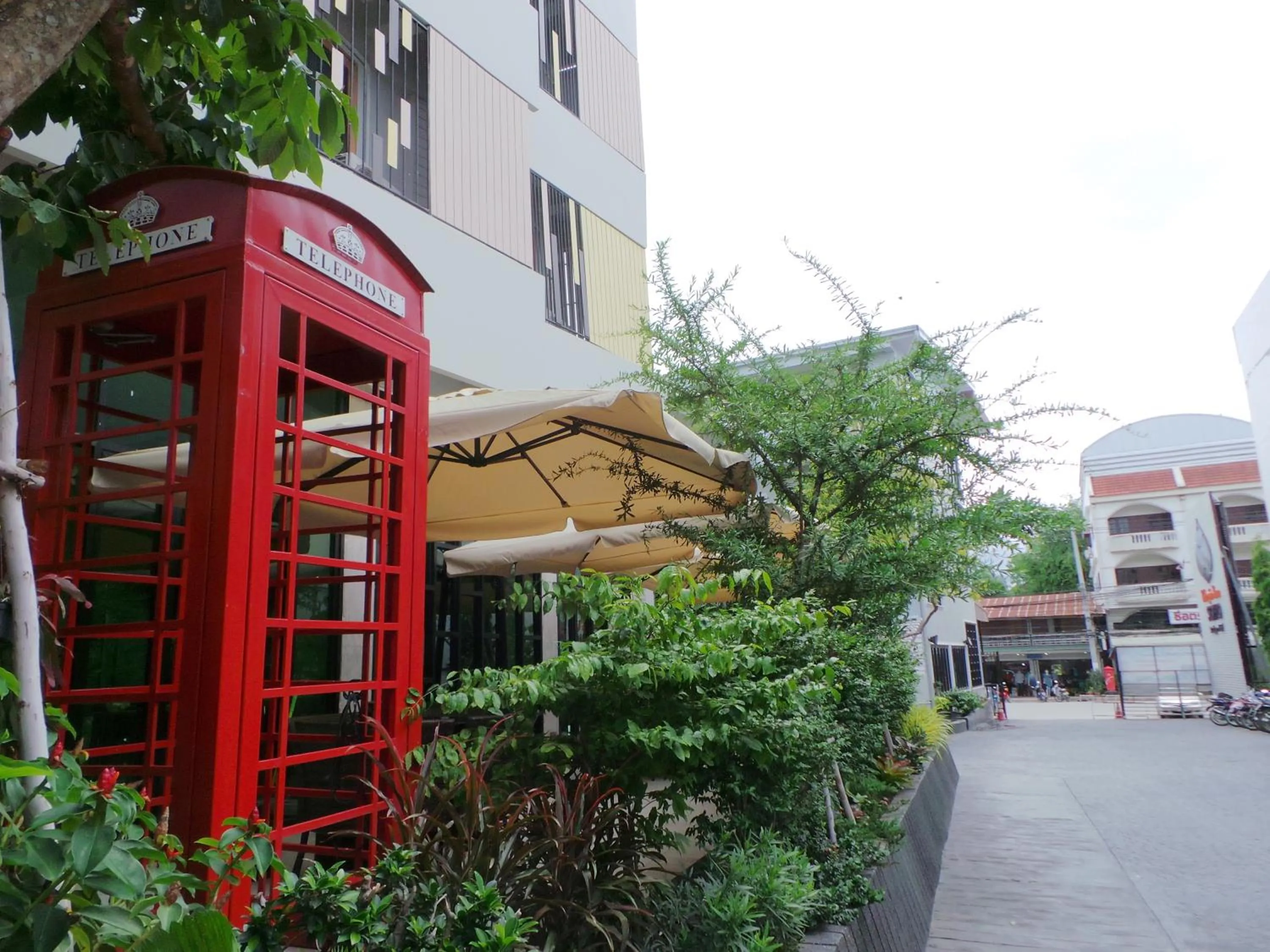 Patio in SOHO Boutique Hotel