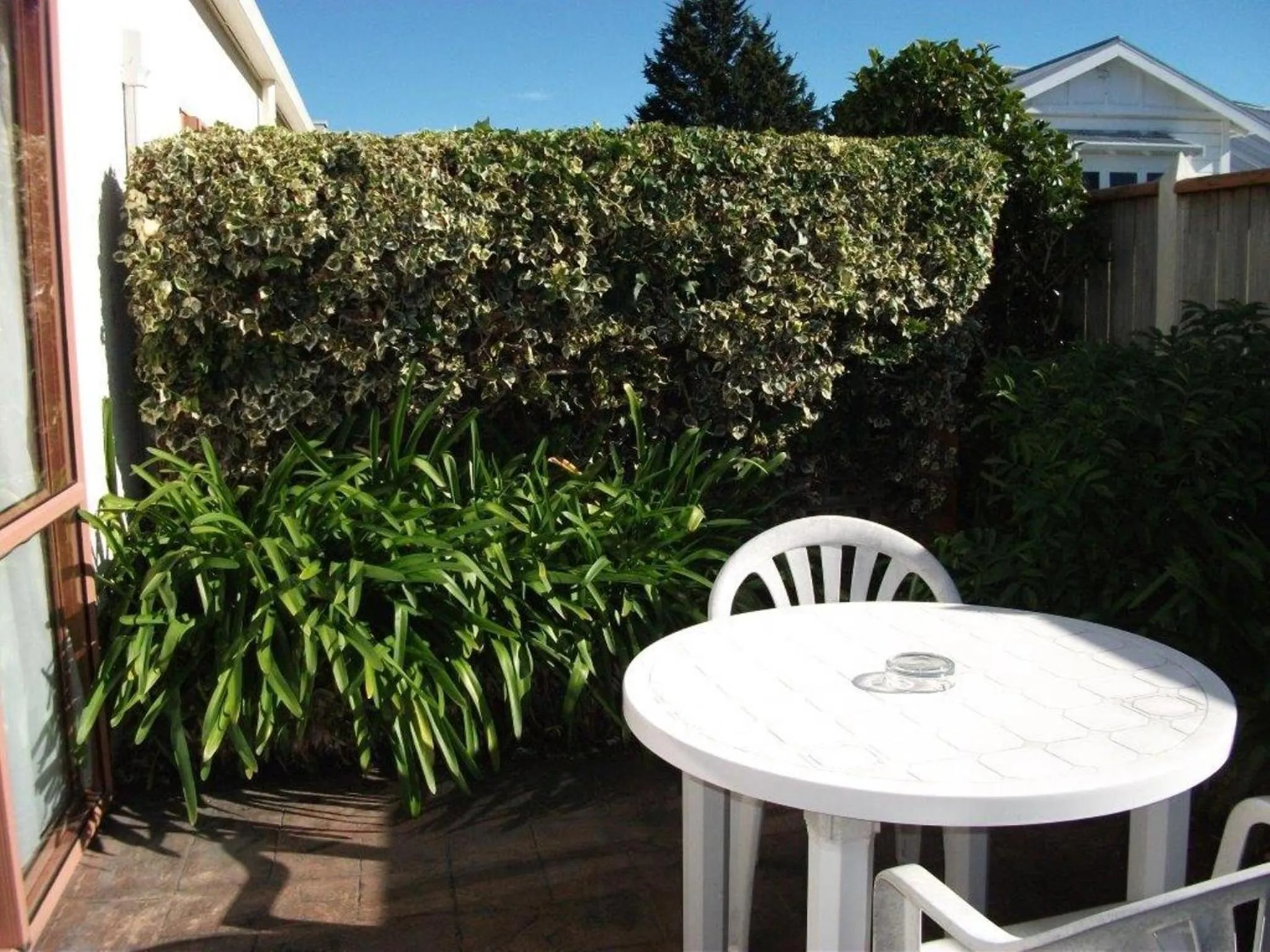 Patio in Valdez Motor Lodge